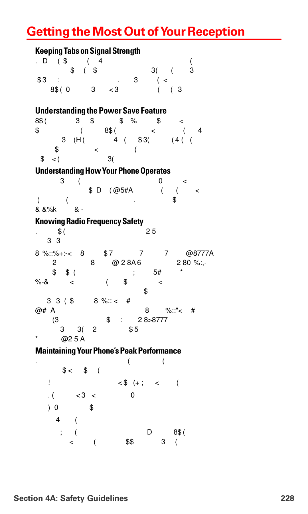 Sanyo PM-8200 manual Getting the Most Out of Your Reception 