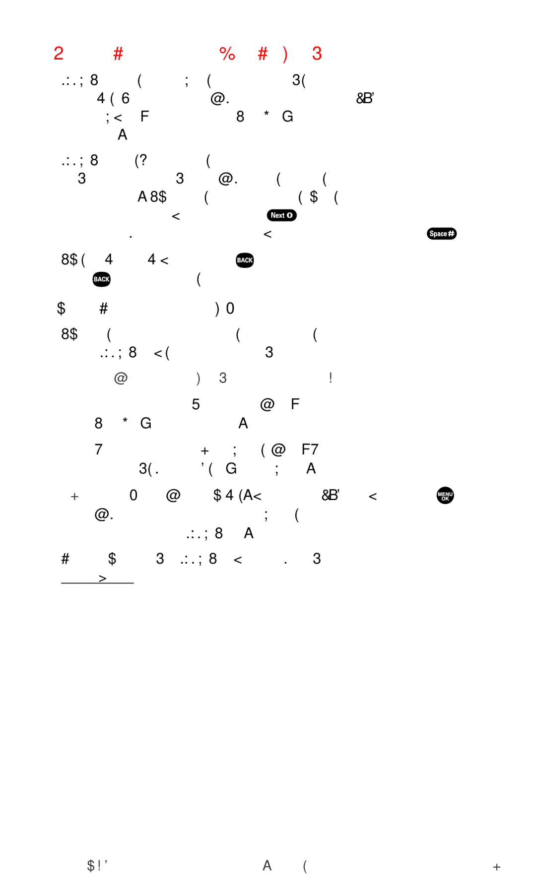 Sanyo PM-8200 manual Entering Characters Using T9 Text Input, Adding a Word to theT9 Database 