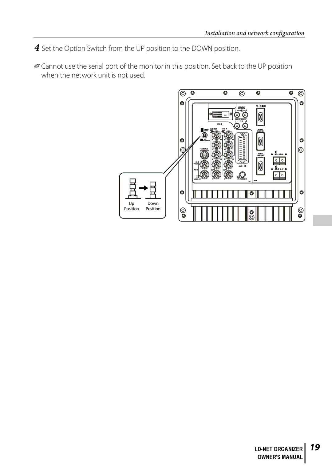 Sanyo POA-LN02 owner manual Installation and network configuration 