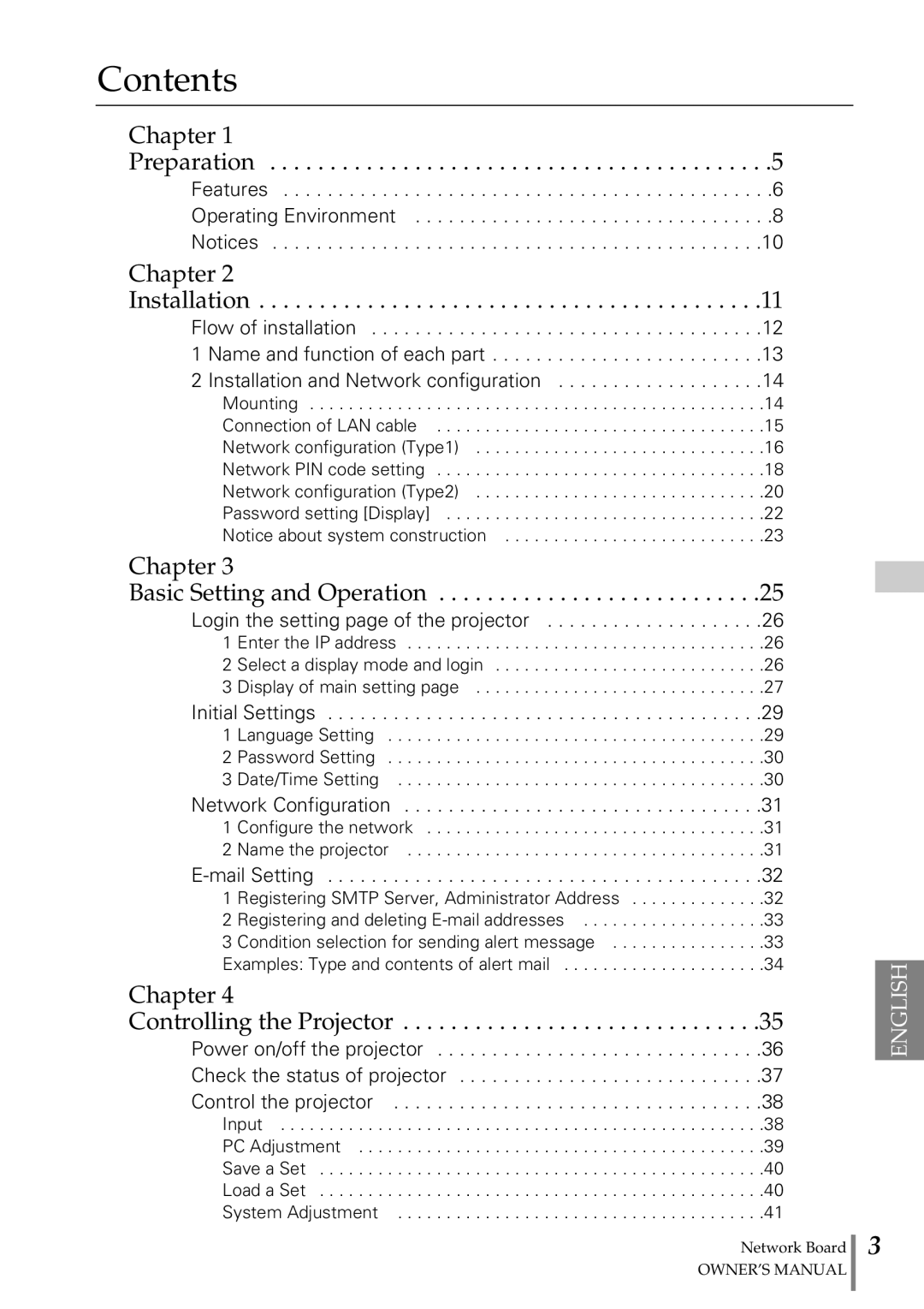 Sanyo POA-MD13NET2 owner manual Contents 