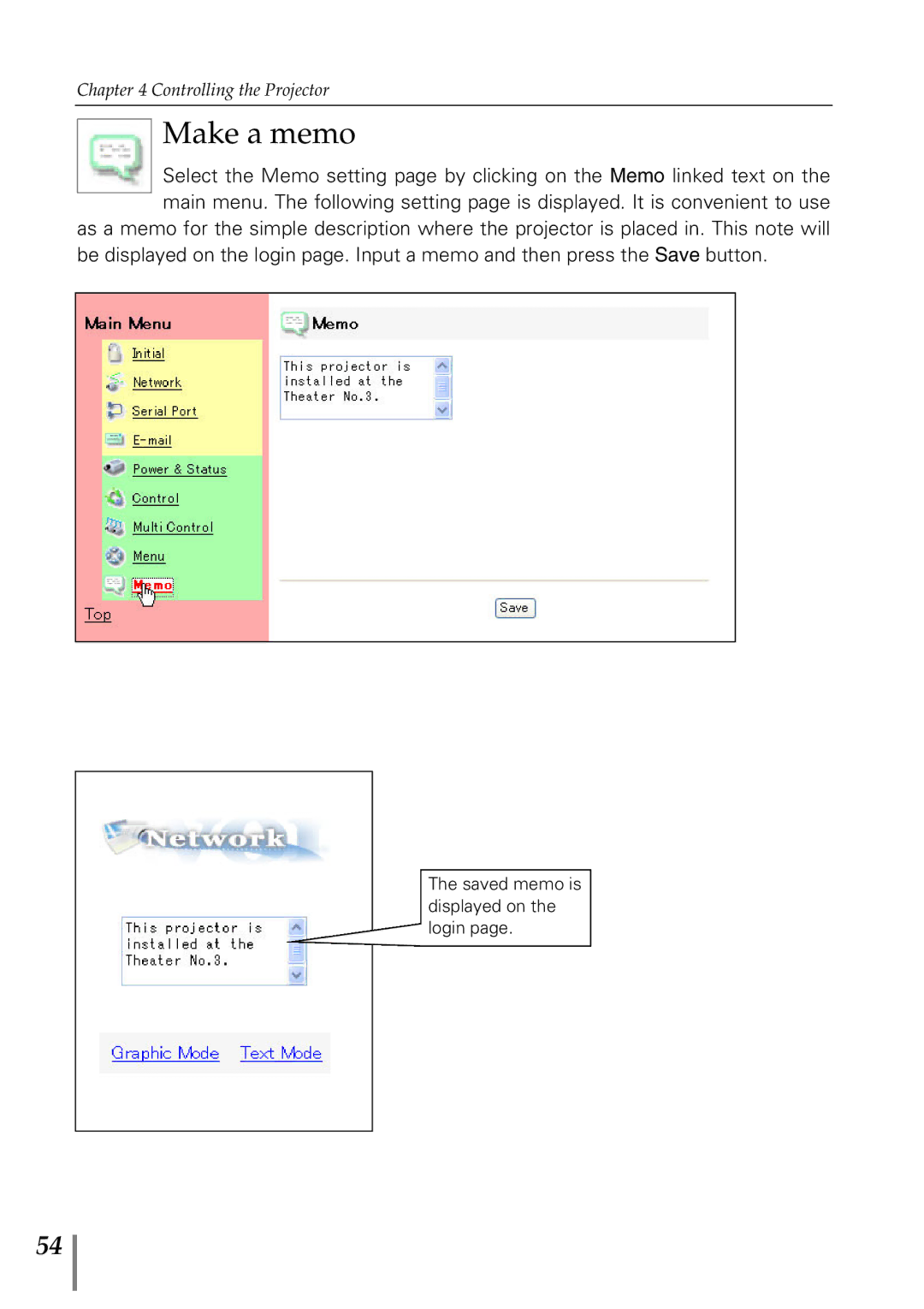 Sanyo POA-MD13NET2 owner manual Make a memo 