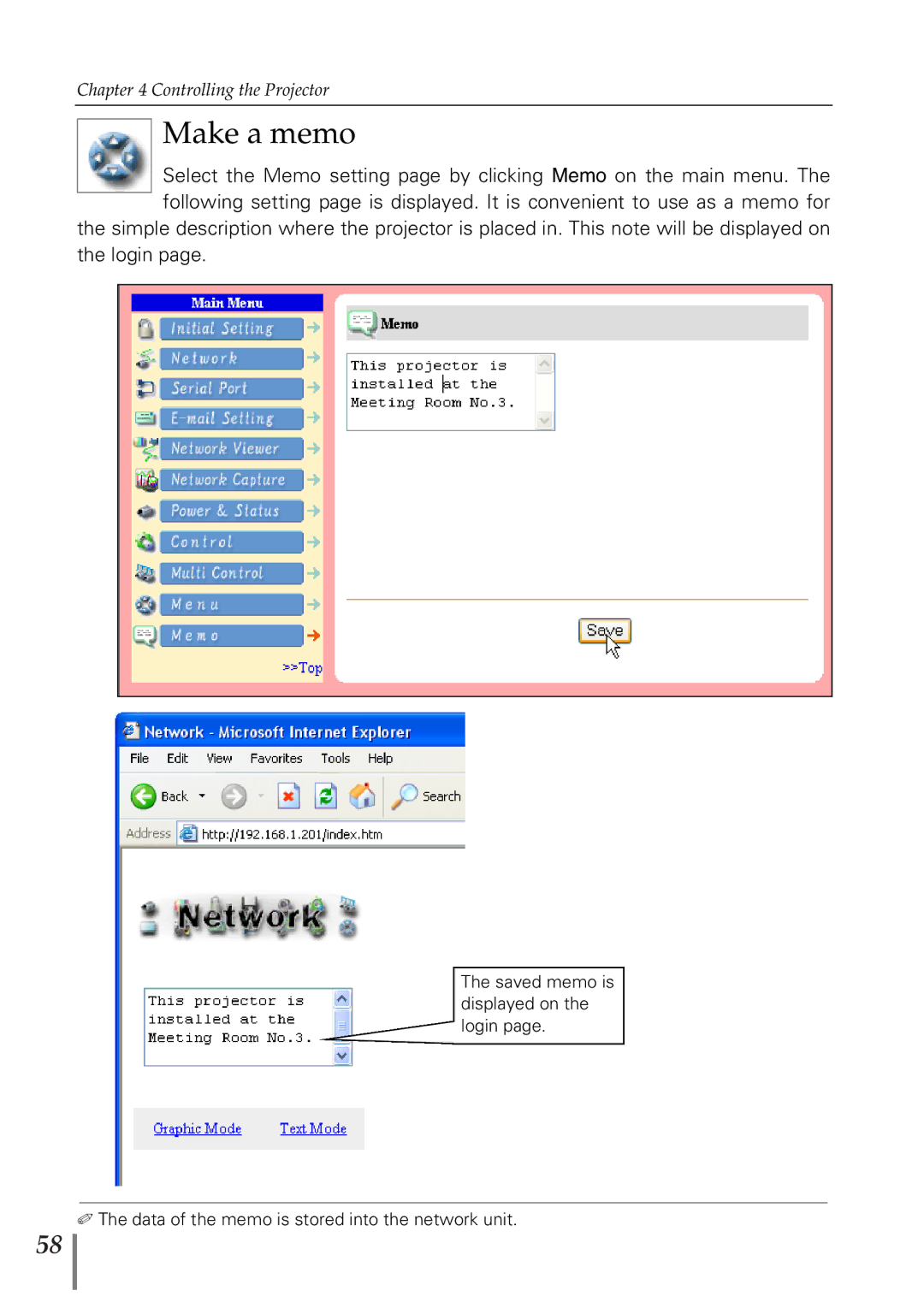 Sanyo POA-PN02 owner manual Make a memo 