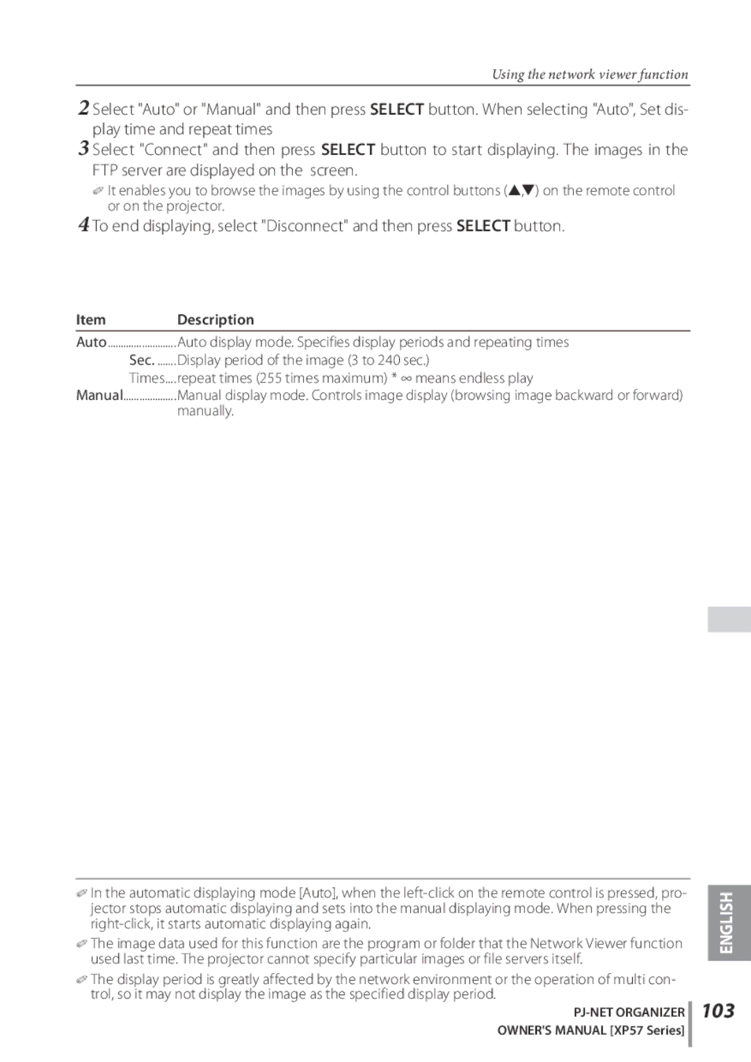 Sanyo POA-PN03C owner manual 103, Manually 