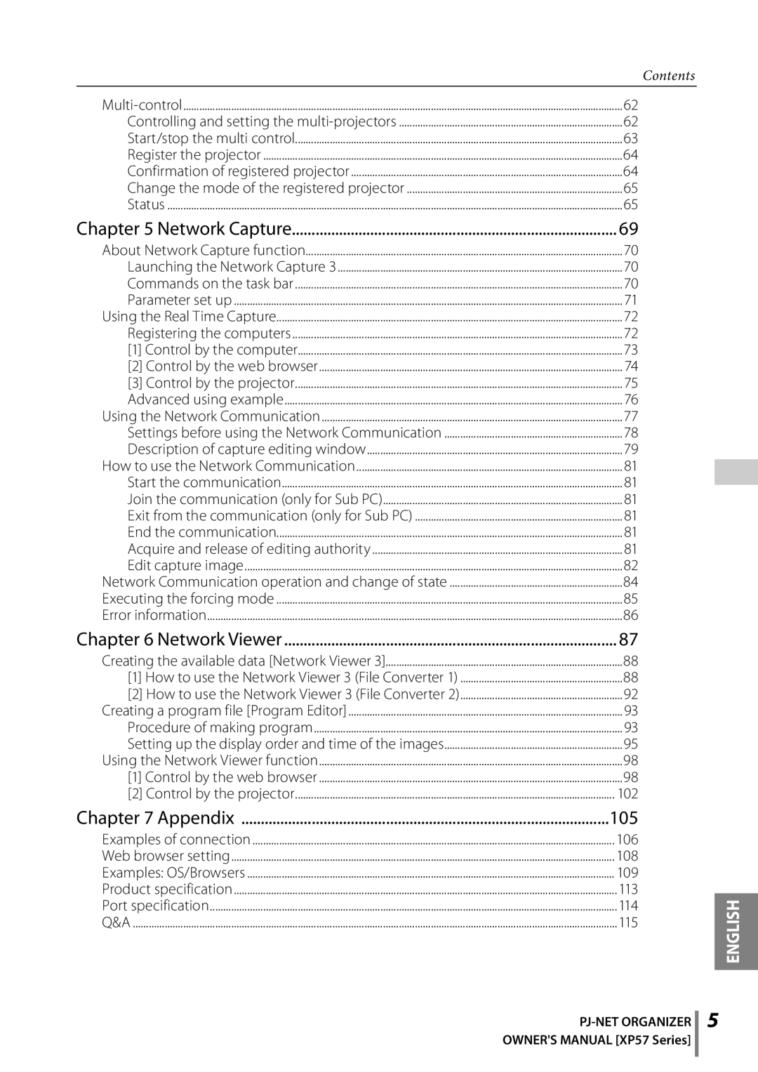 Sanyo POA-PN03C owner manual 105 