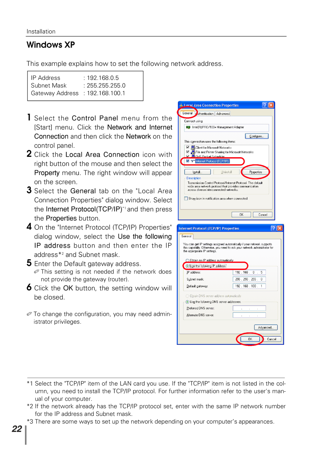 Sanyo POA-PN10 owner manual Windows XP 