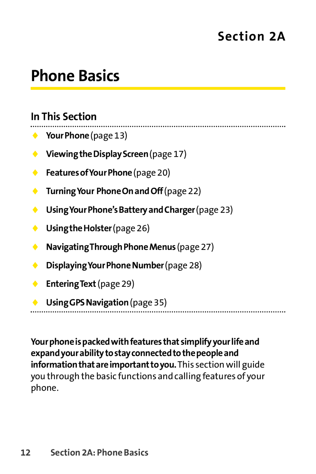 Sanyo PRO-200 manual Phone Basics 