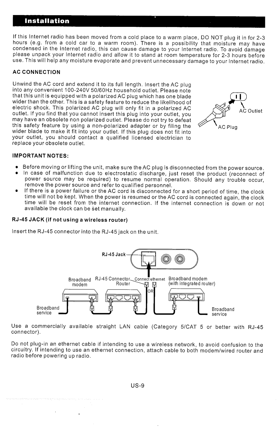 Sanyo R227 manual 