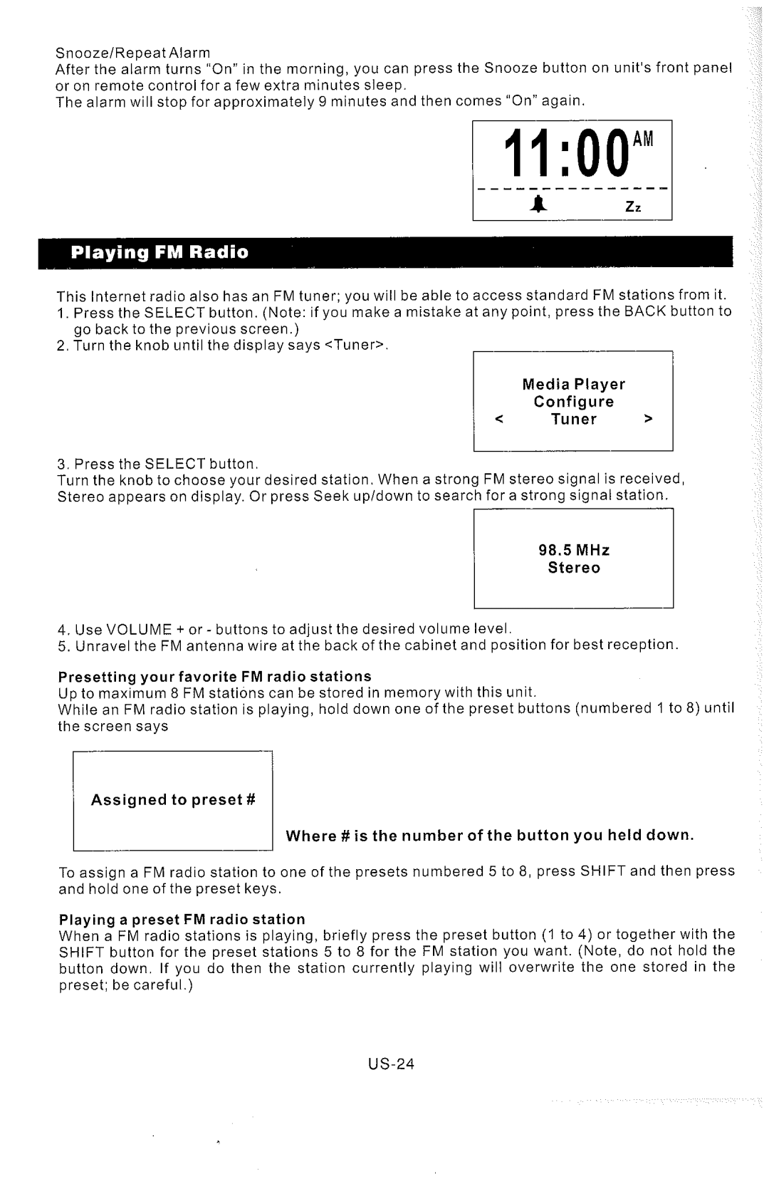 Sanyo R227 manual 