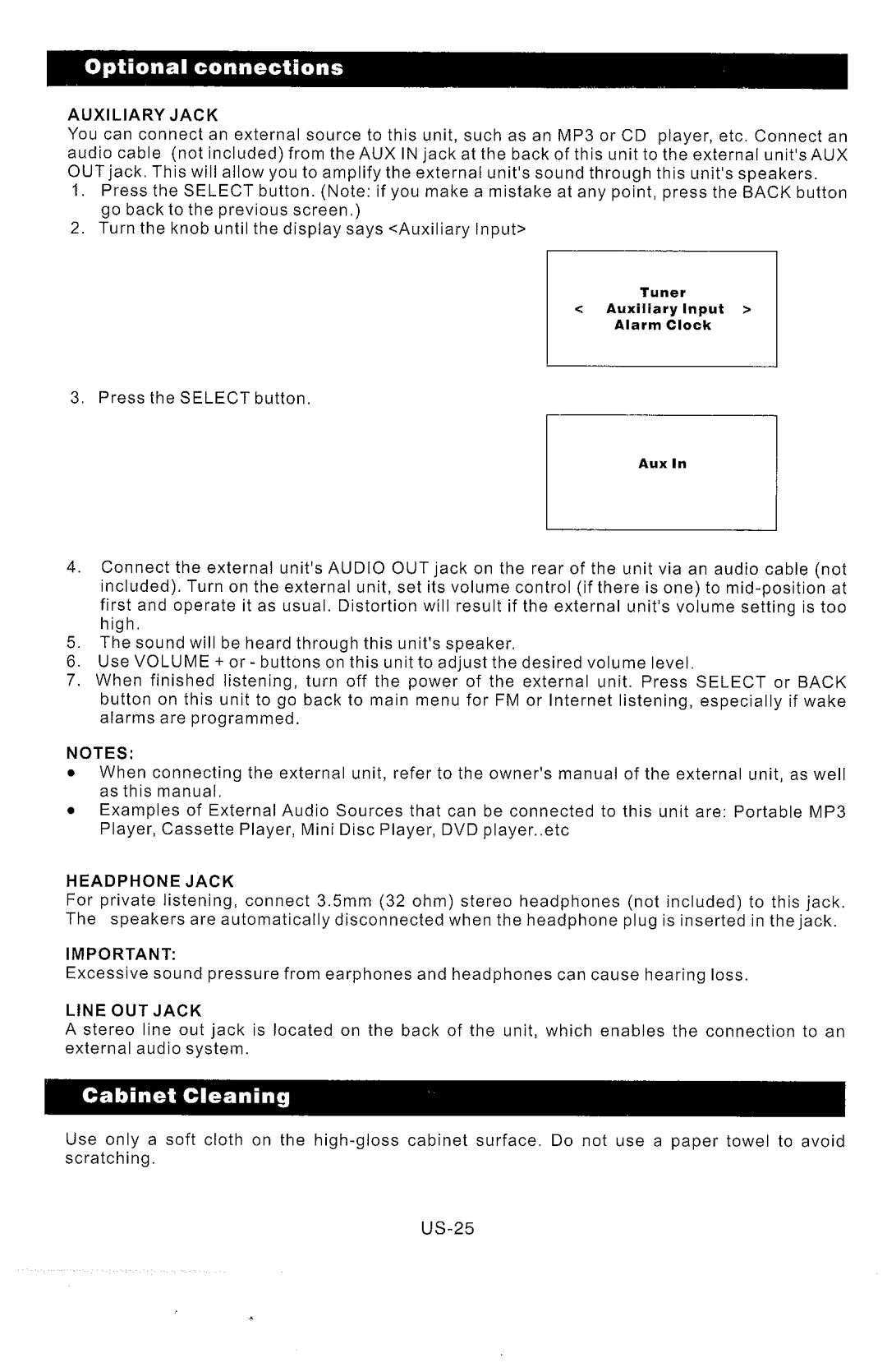 Sanyo R227 manual 