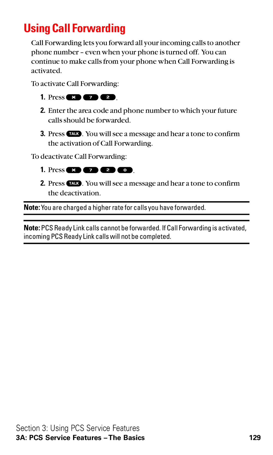 Sanyo RL2000 manual Using Call Forwarding 