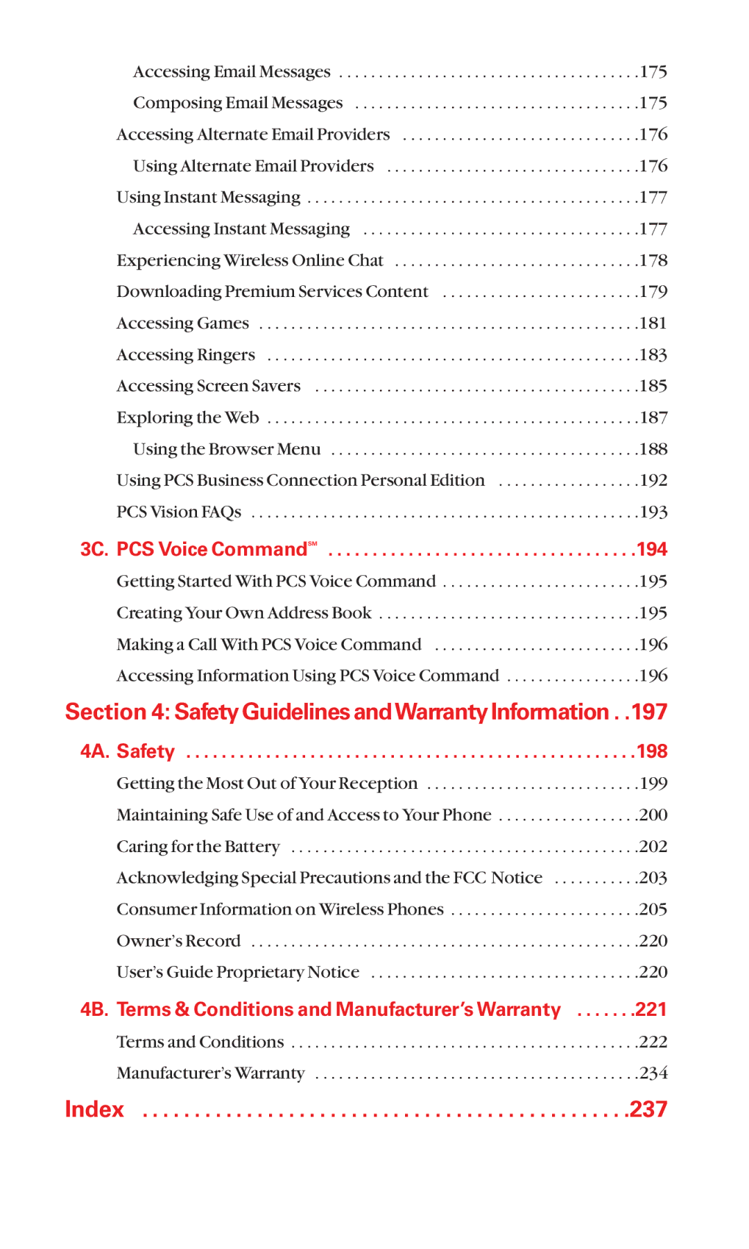 Sanyo RL7300 manual SafetyGuidelinesandWarrantyInformation 