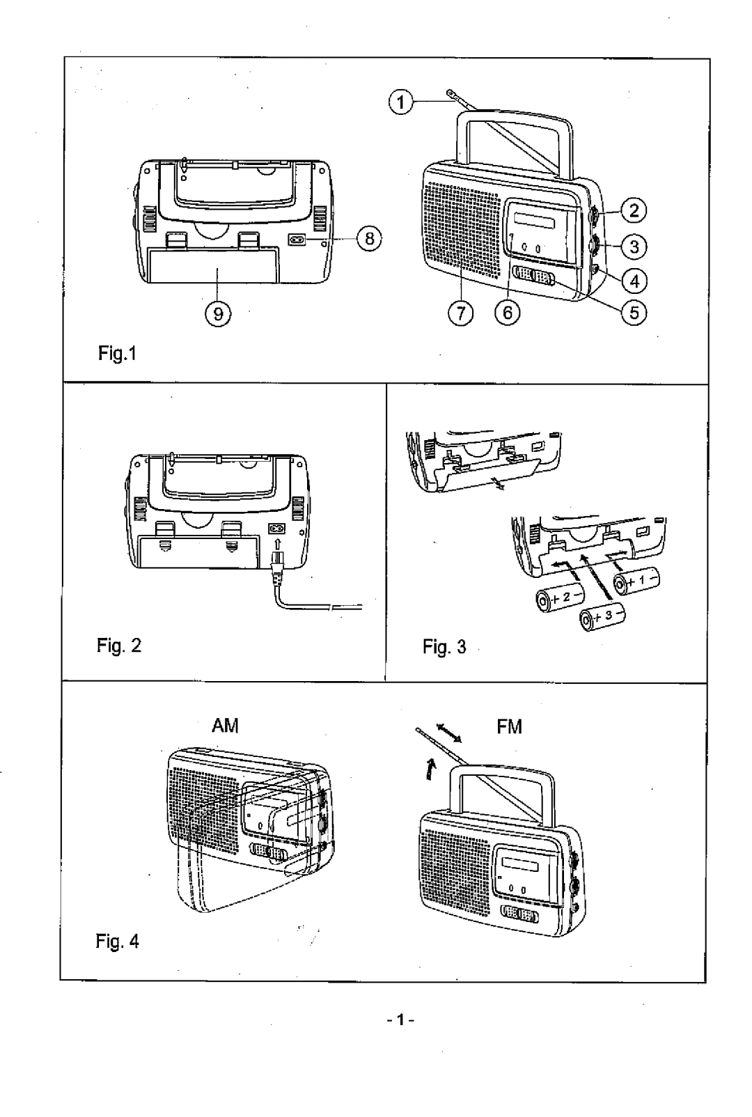 Sanyo RP-6165F manual 