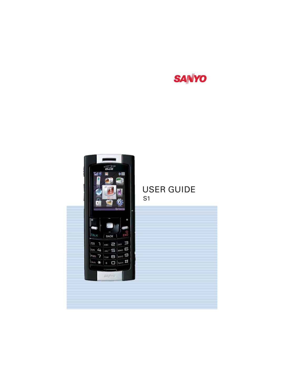 Sanyo S1 manual User Guide 