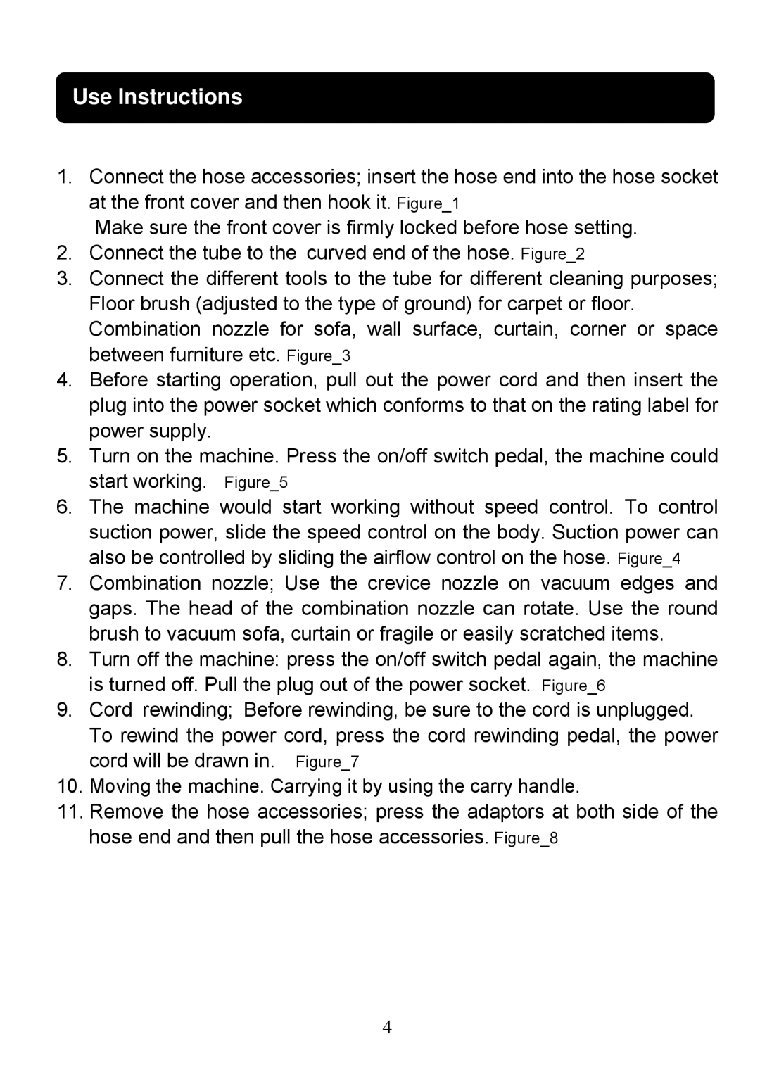 Sanyo SC-X1801R instruction manual Use Instructions 