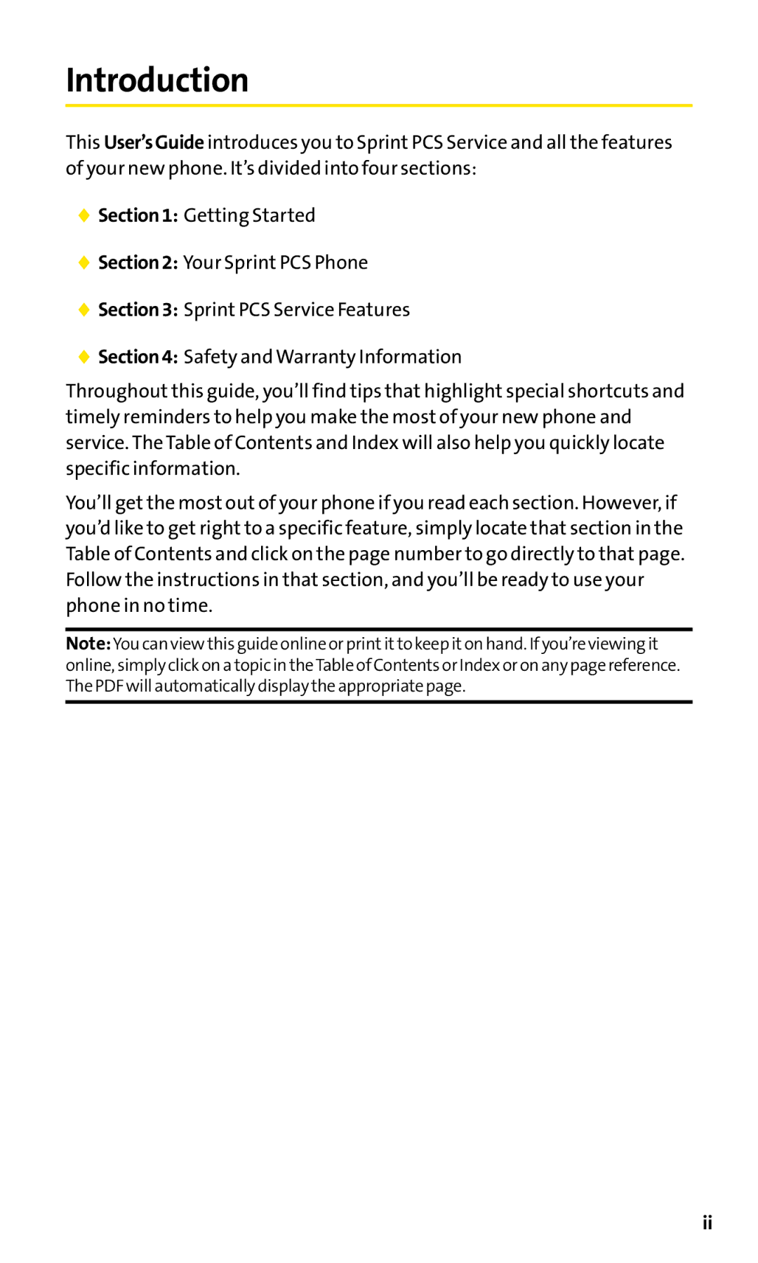 Sanyo SCP-200 manual Introduction 