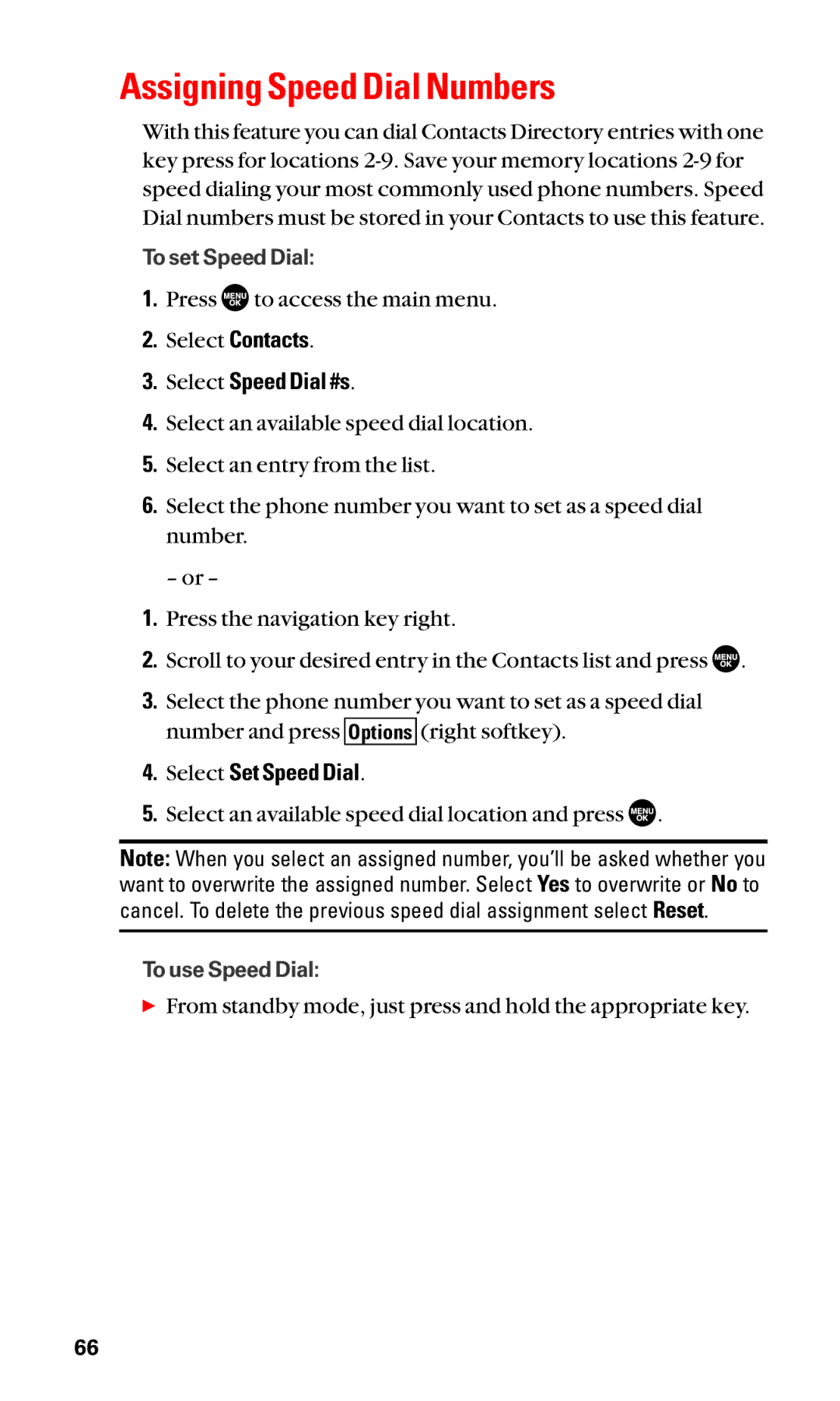 Sanyo SCP-2400 manual Assigning Speed Dial Numbers, Select Speed Dial #s, Select Set Speed Dial 