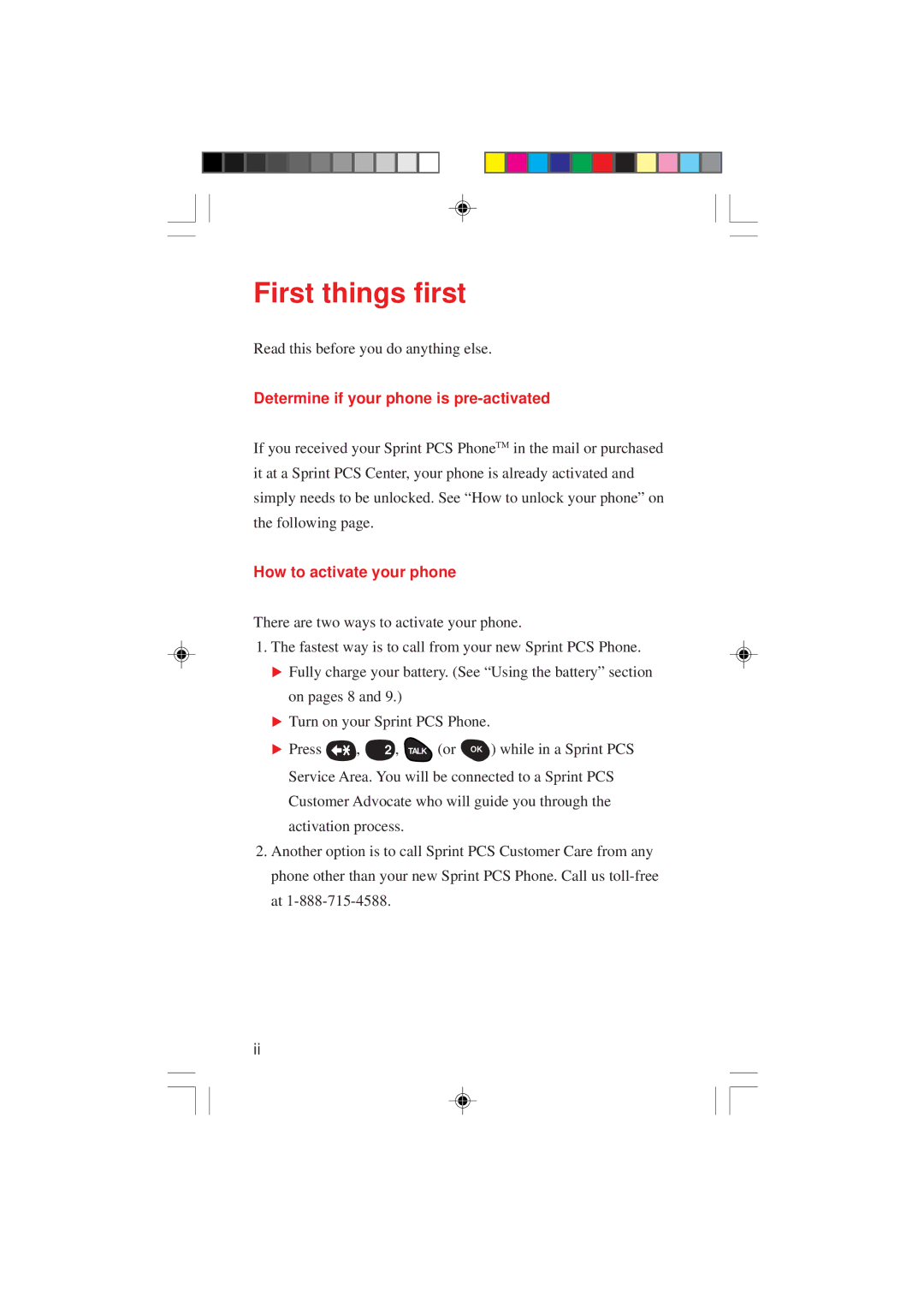 Sanyo SCP-4000 manual Determine if your phone is pre-activated, How to activate your phone 