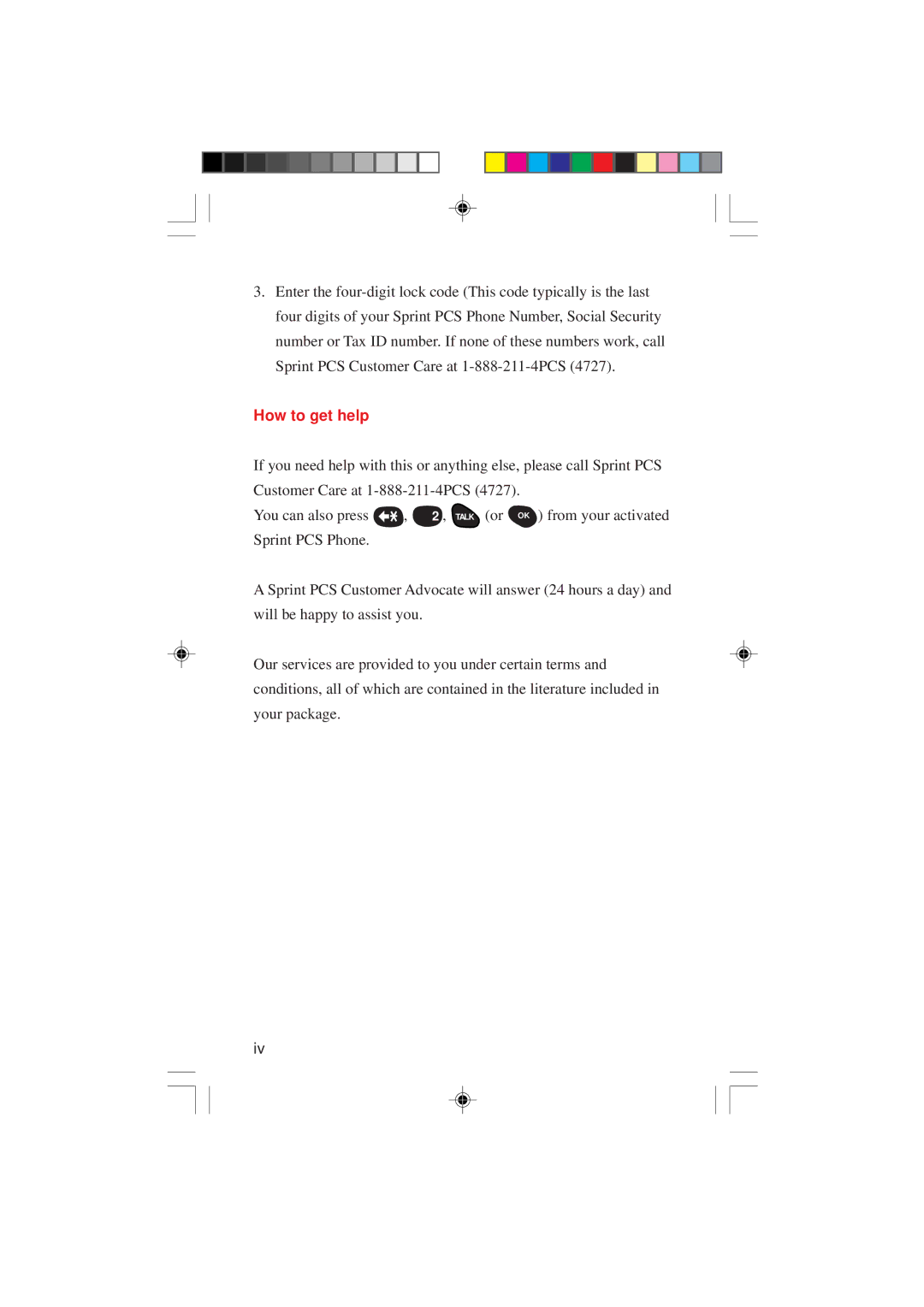 Sanyo SCP-4000 manual How to get help 