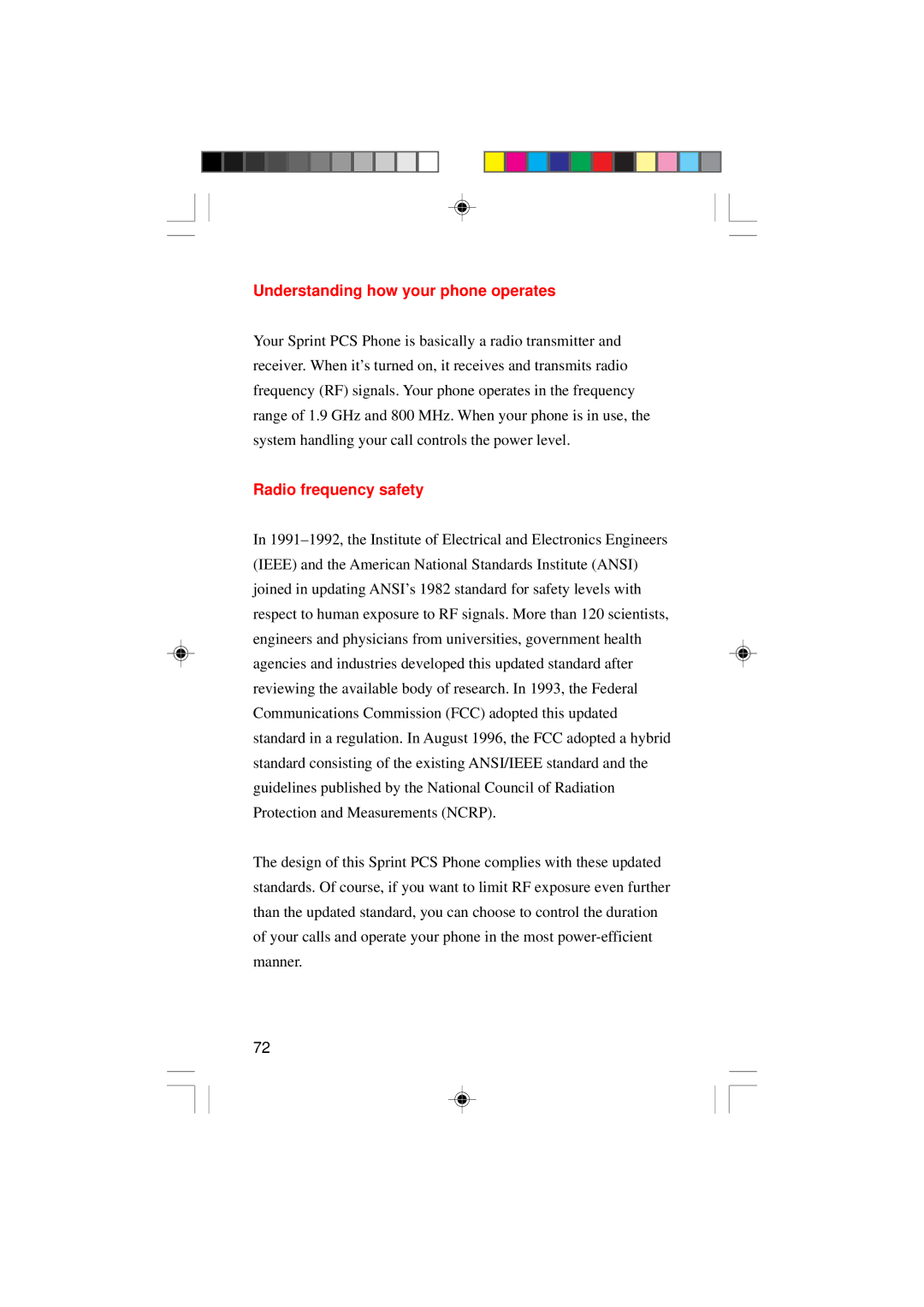 Sanyo SCP-4000 manual Understanding how your phone operates, Radio frequency safety 