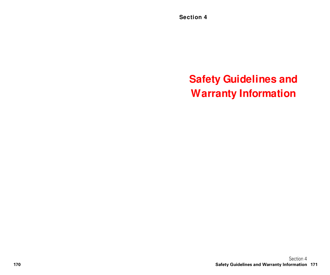 Sanyo SCP-6400 manual Safety Guidelines and Warranty Information 