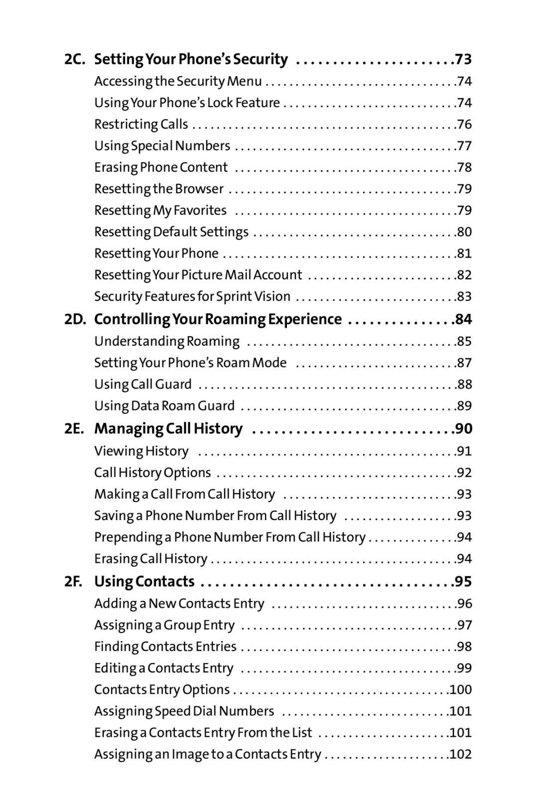 Sanyo Sanyo, SCP-6650KTB manual Controlling Your Roaming Experience 