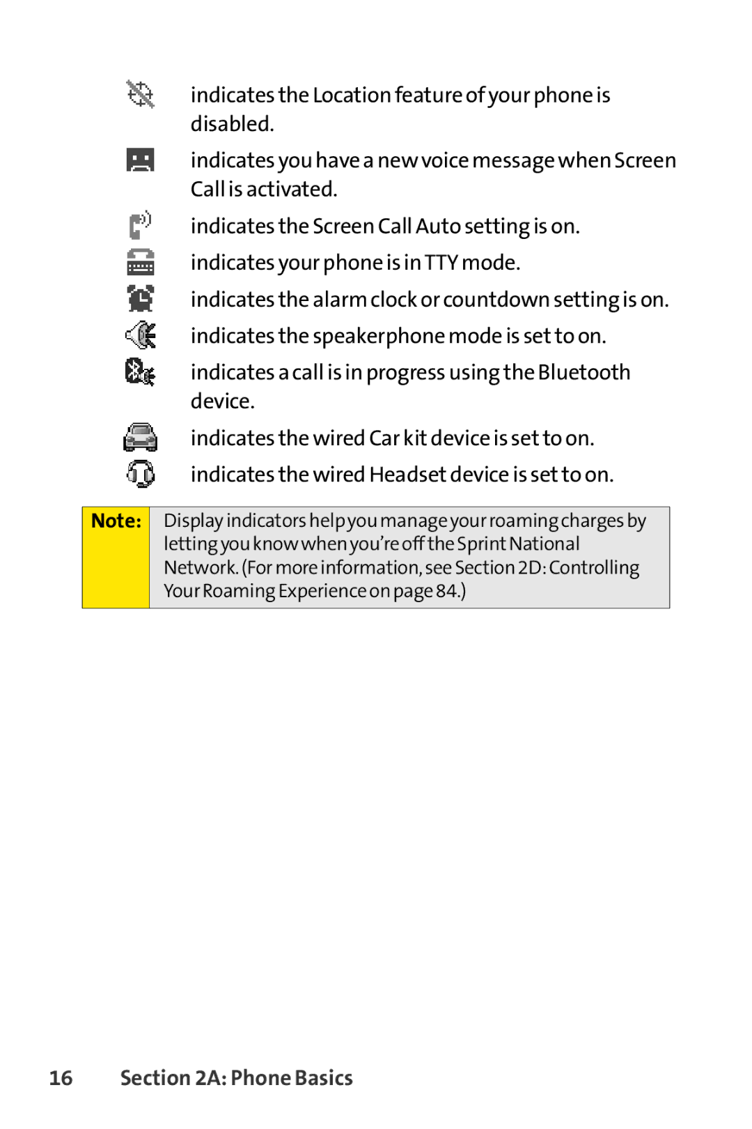 Sanyo SCP-6650KTB, Sanyo manual Phone Basics 