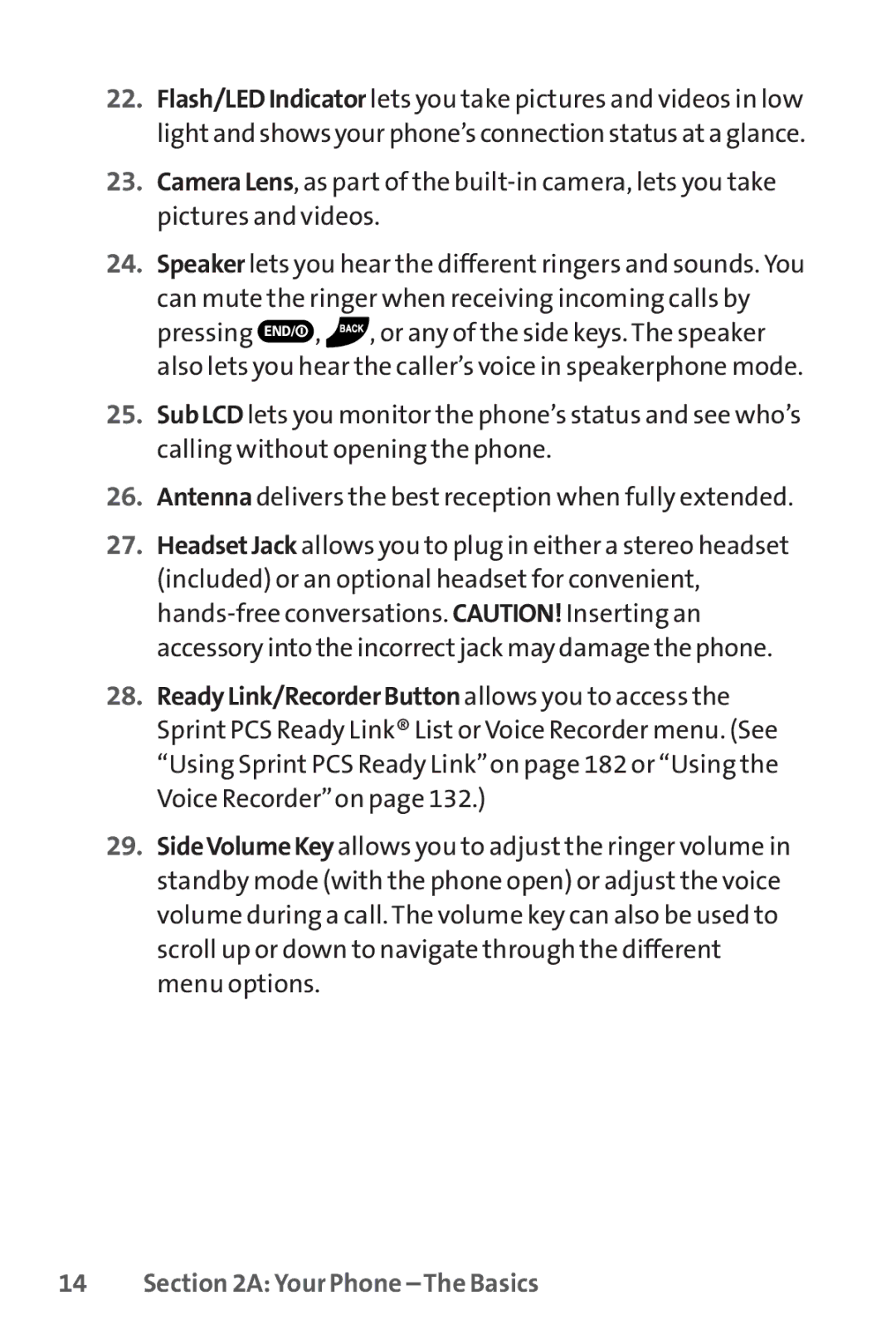 Sanyo SCP-8400 manual Your Phone The Basics 