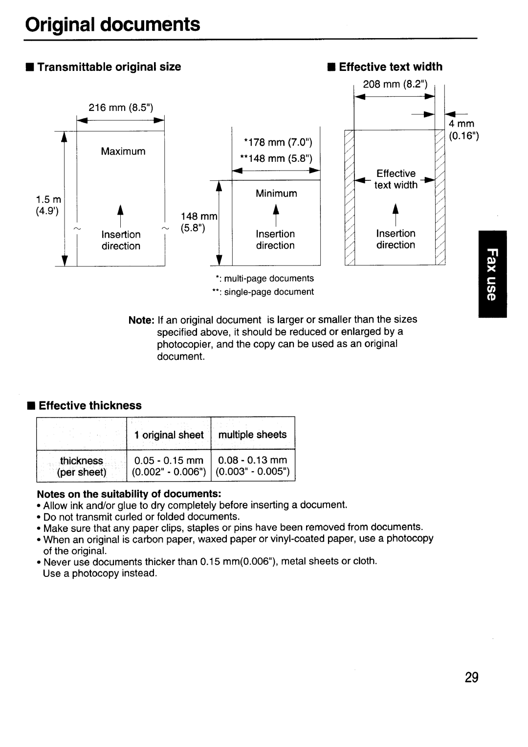 Sanyo SFX-210 manual 