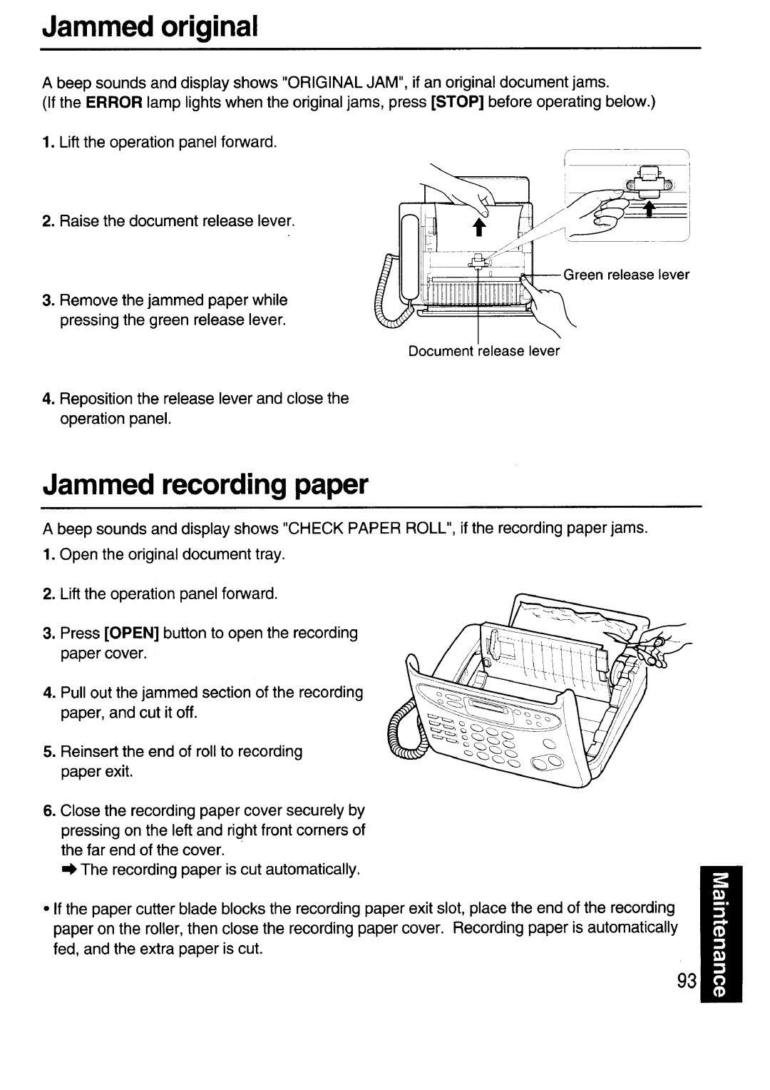 Sanyo SFX-210 manual 