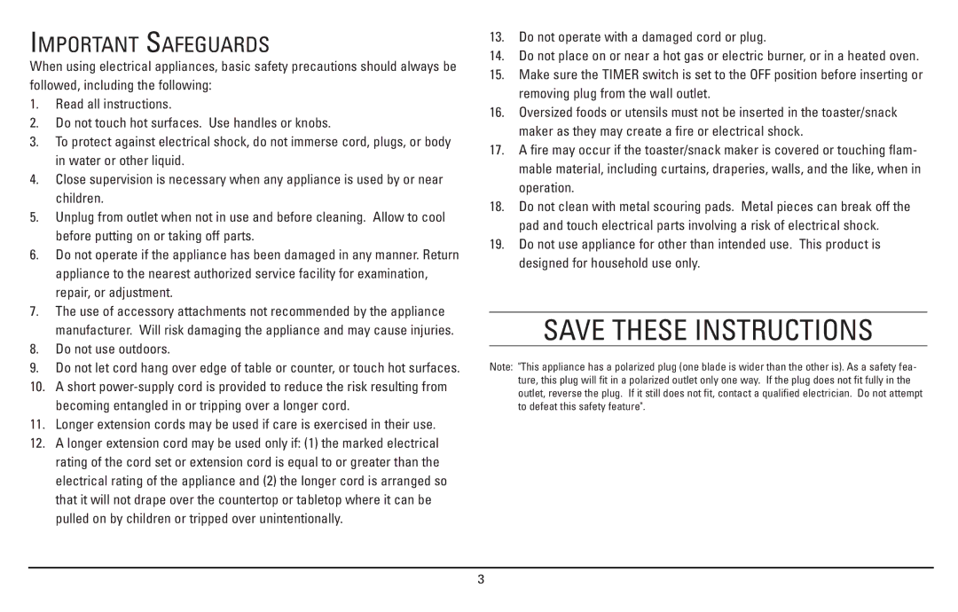 Sanyo SK-7S, SK-7W instruction manual Important Safeguards, Do not use outdoors 