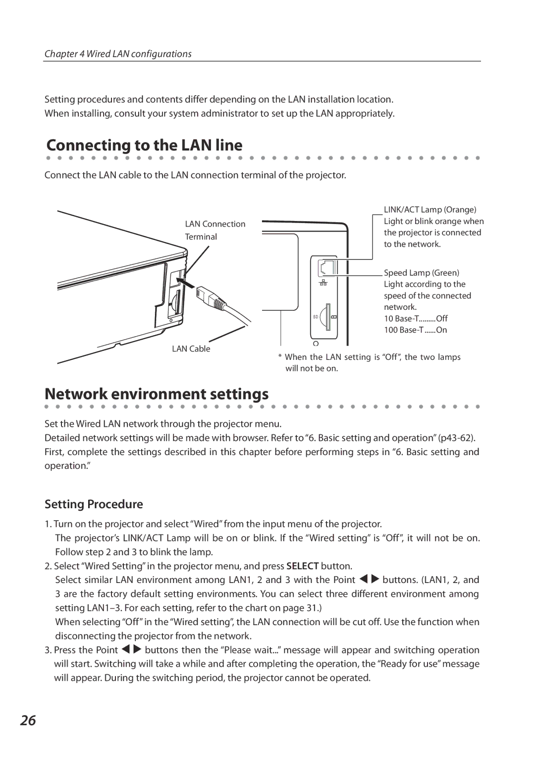 Sanyo SO-WIN-KF3AC, QXXAVC922---P owner manual Connecting to the LAN line, Network environment settings 