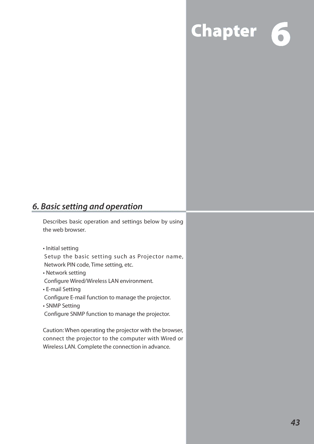 Sanyo QXXAVC922---P, SO-WIN-KF3AC owner manual Basic setting and operation 