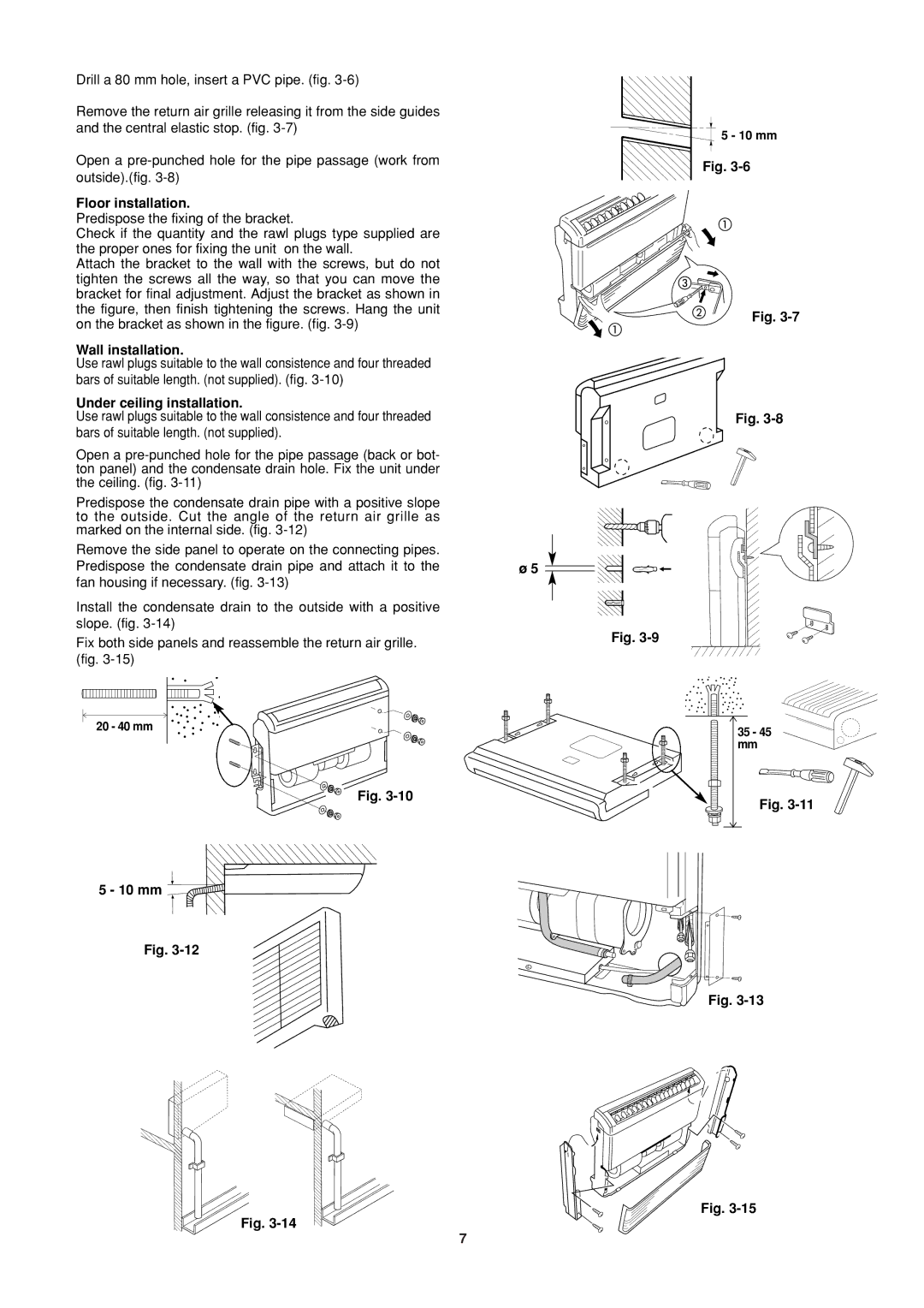 Sanyo SPW-FTR124EH56 operation manual 10 mm 