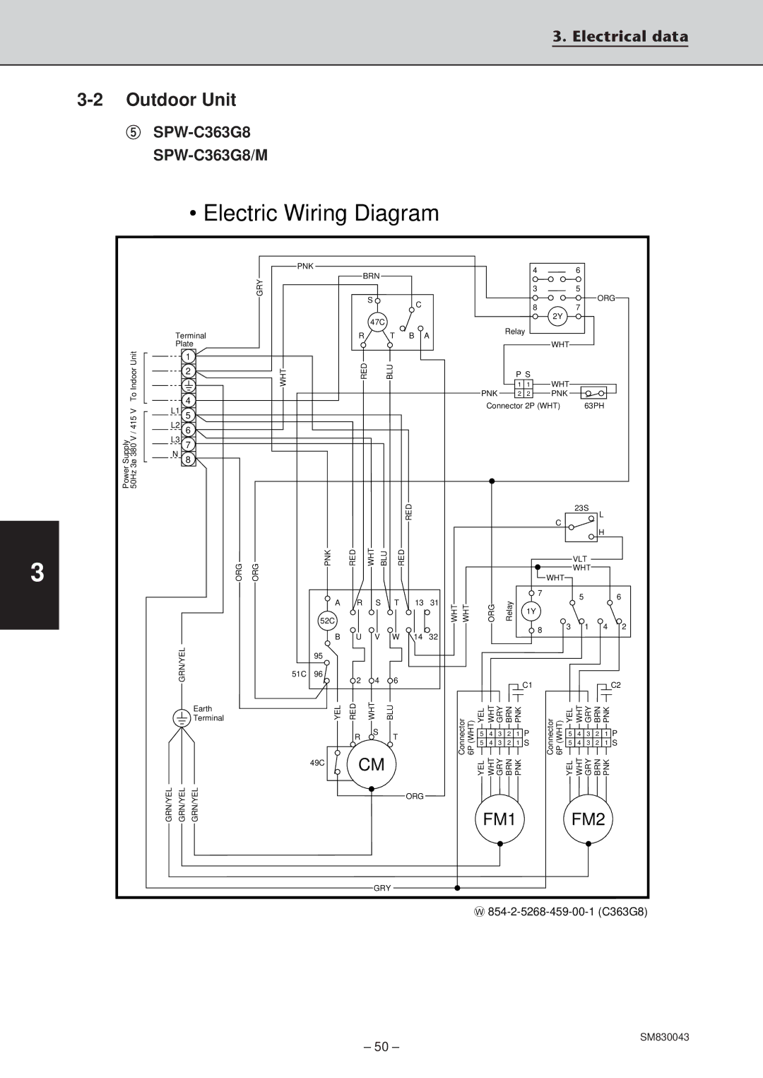 Sanyo SPW-T483GS56, SPW-T363GS56, SPW-T483G56, SPW-T363G56, SPW-T253G56, SPW-C253G5, SPW-T303G56 SPW-C363G8 SPW-C363G8/M 