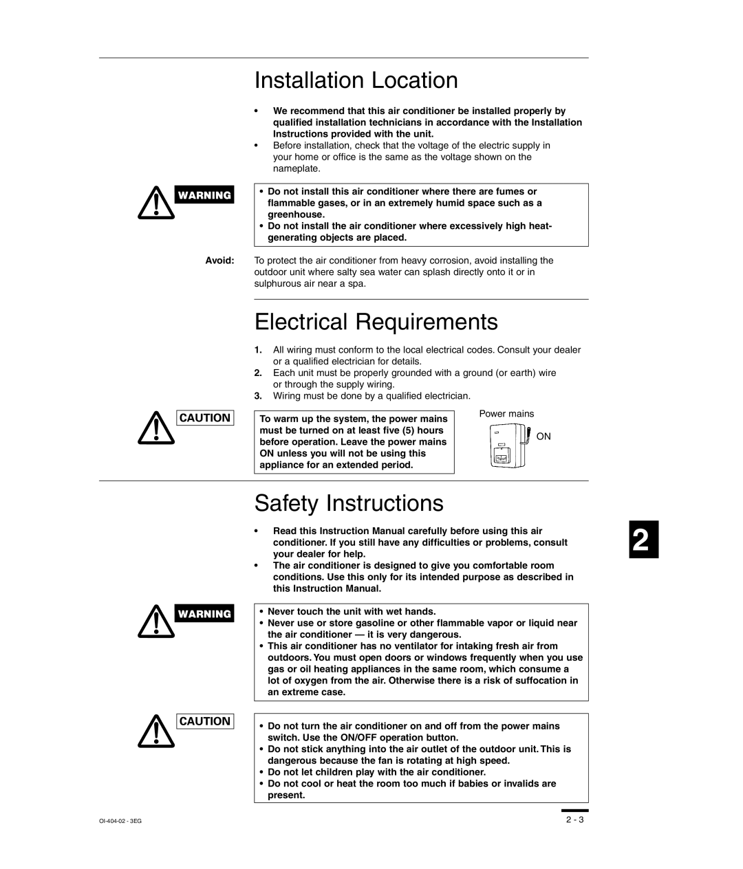 Sanyo RCS-SH80UA, TM-SH80UG, SHA-KC64UG, RCS-SH80UG instruction manual Installation Location, Your dealer for help 