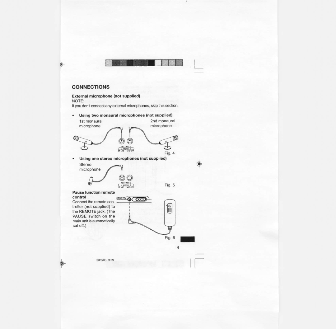 Sanyo TRC-2050C manual 