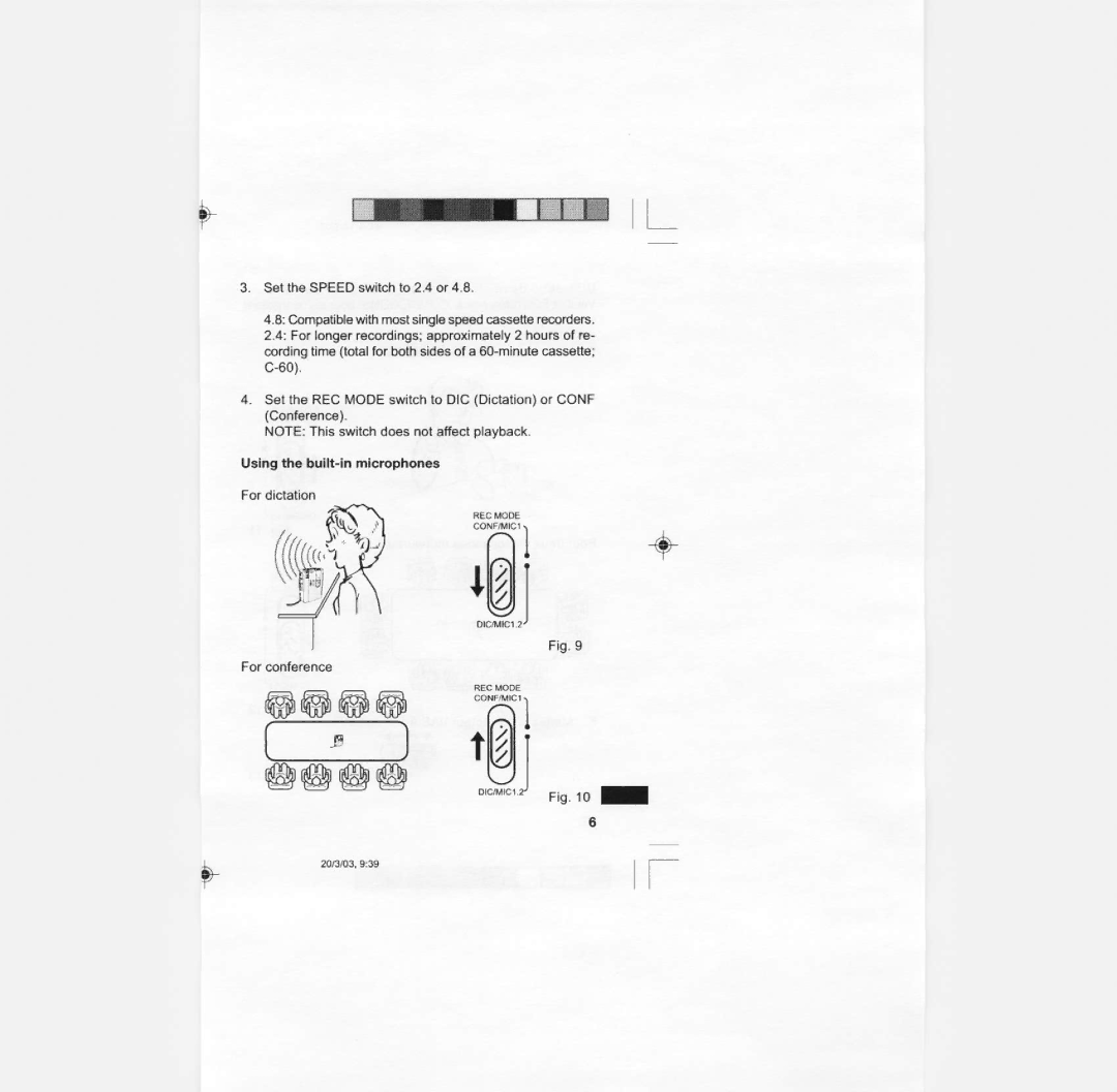 Sanyo TRC-2050C manual 