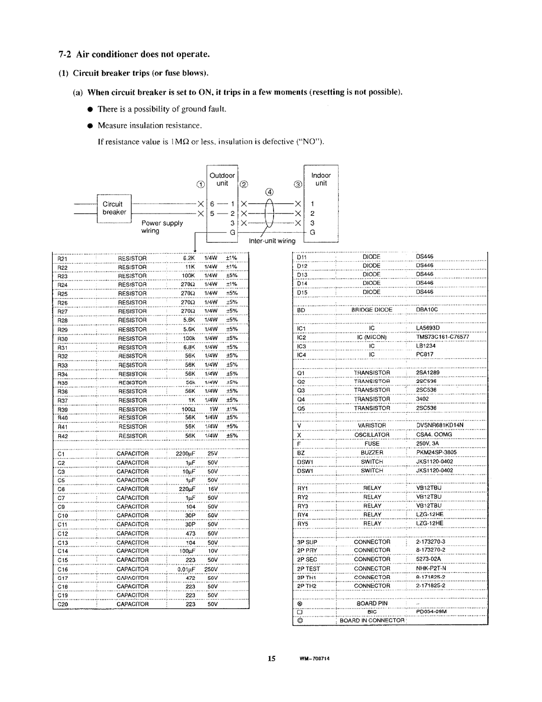 Sanyo C3622, TS3622 manual 