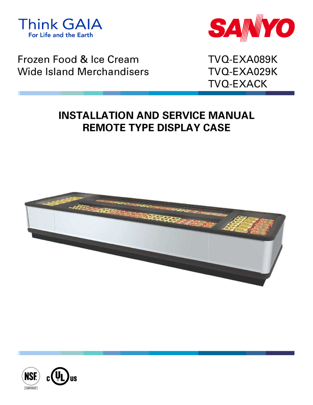 Sanyo TVQ-EXA089K, TVQ-EXA029K. TVQ-EXACK service manual 