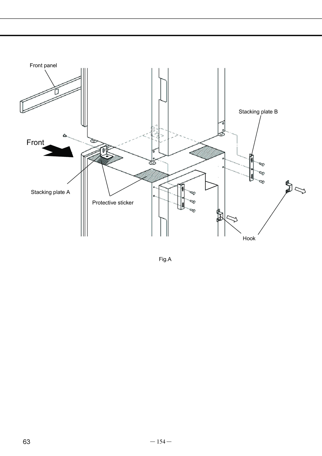 Sanyo UV, MCO-19AIC instruction manual Front 