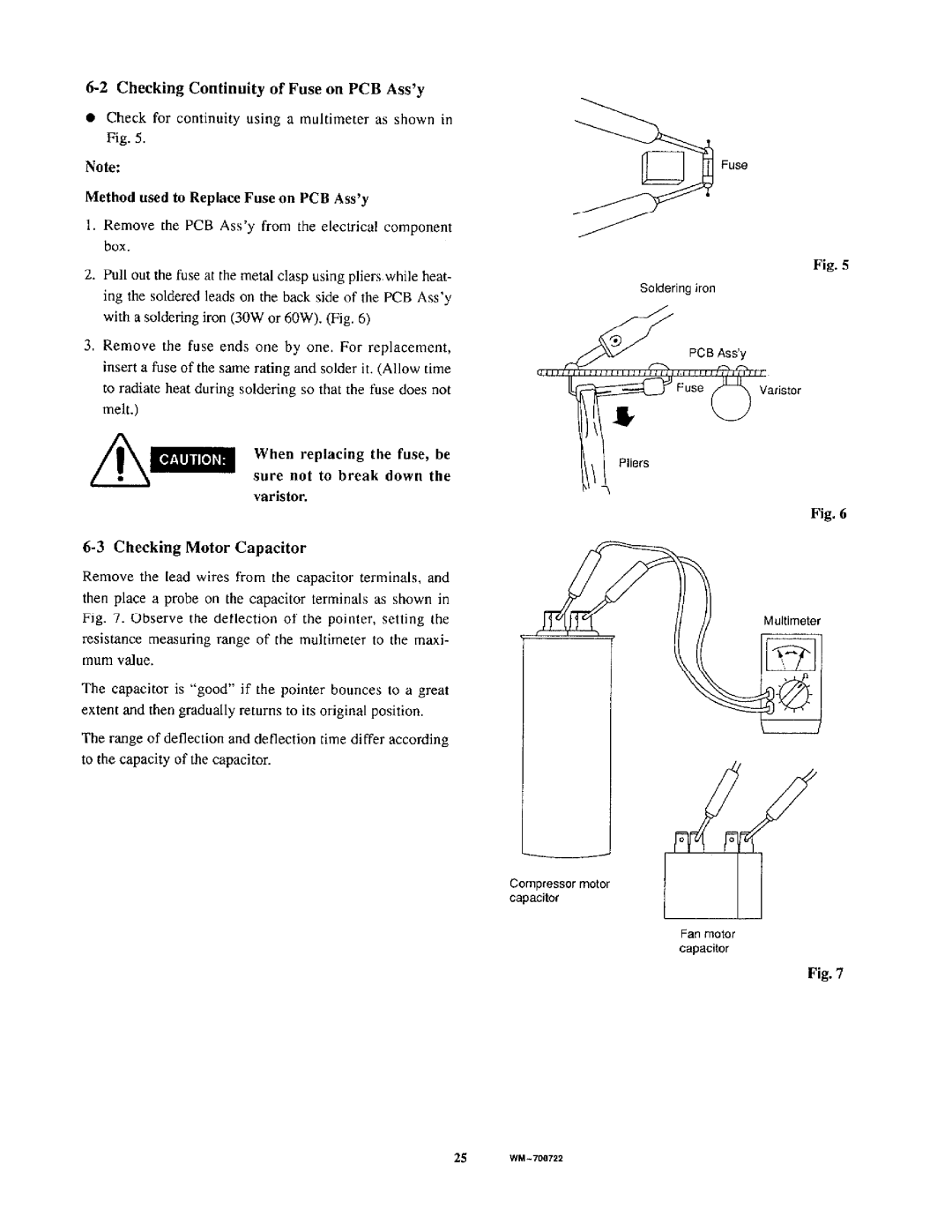 Sanyo V3622/C3622 manual 