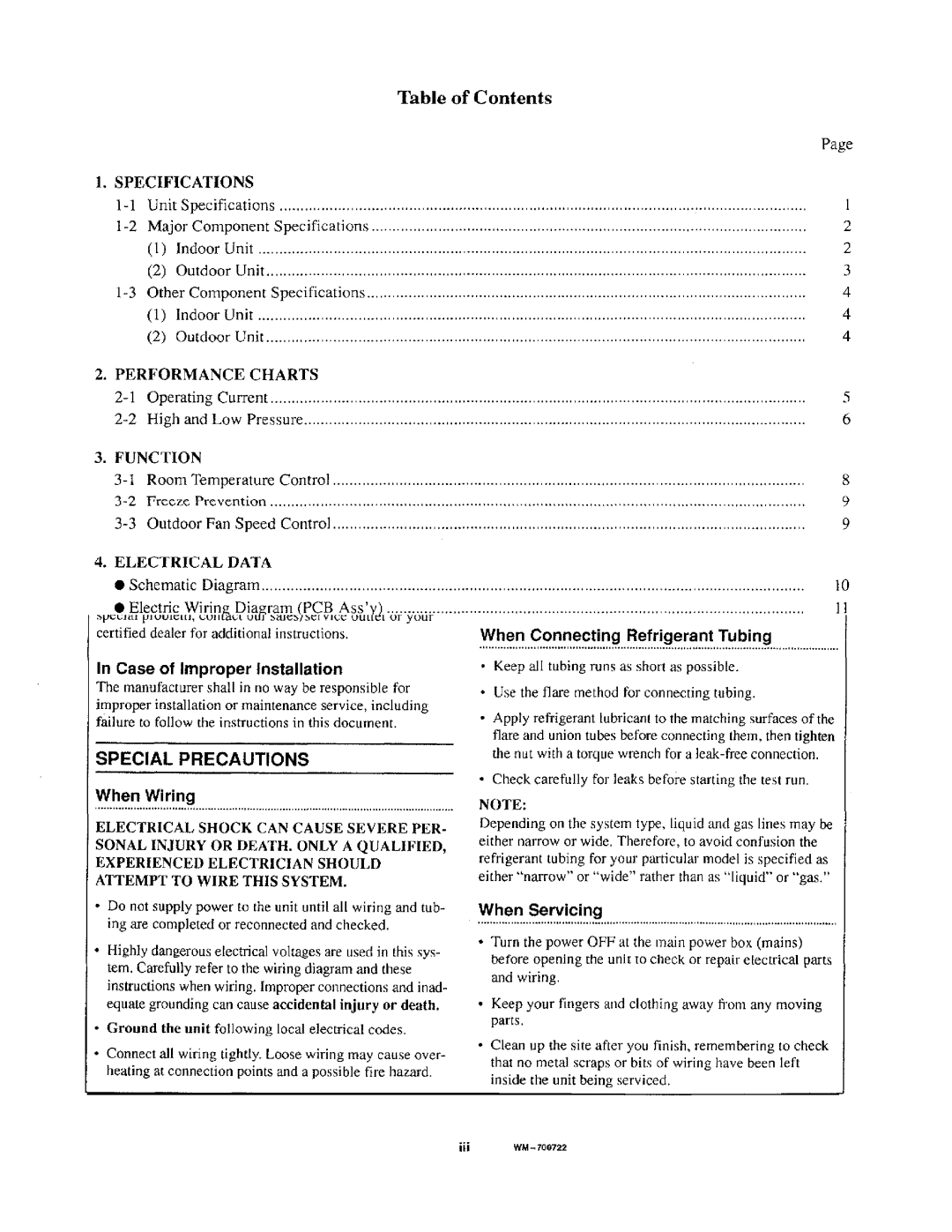 Sanyo V3622/C3622 manual 