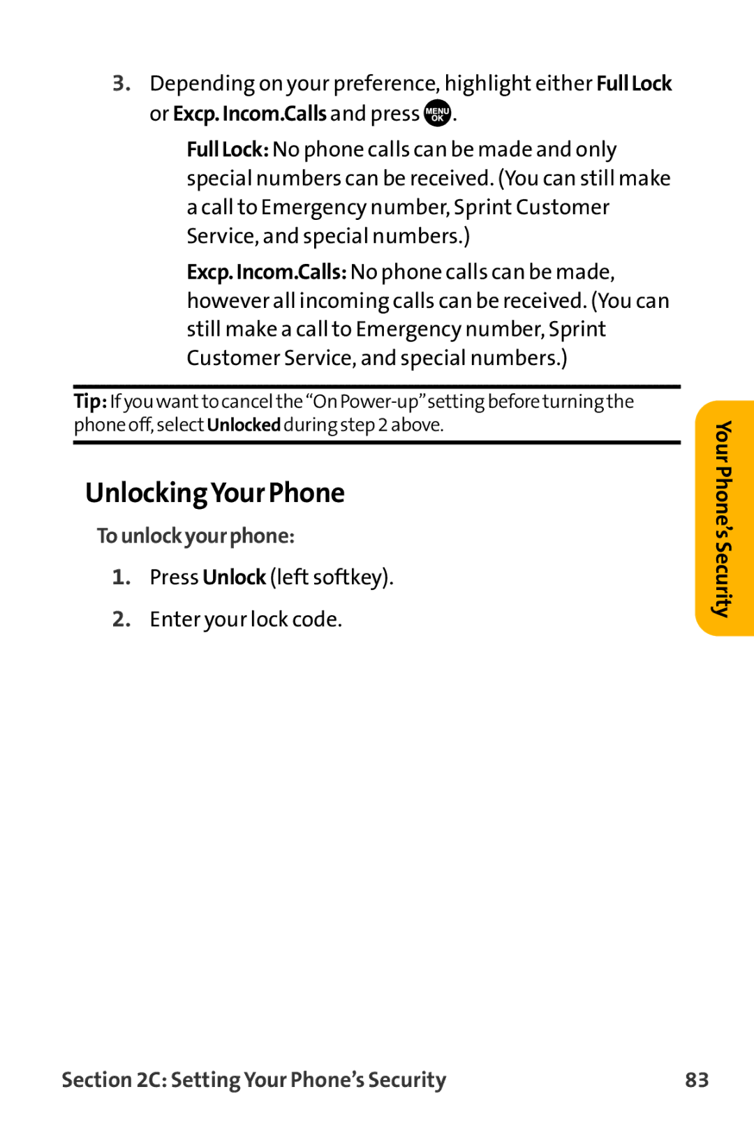 Sanyo VL-2300 warranty UnlockingYour Phone, Tounlockyourphone 