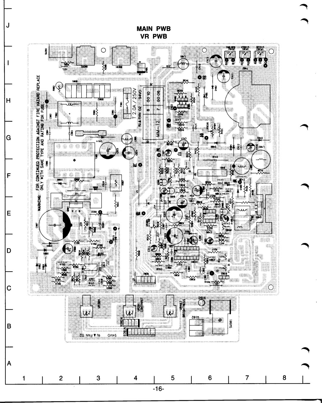 Sanyo VM-6614, VM-6615P specifications 