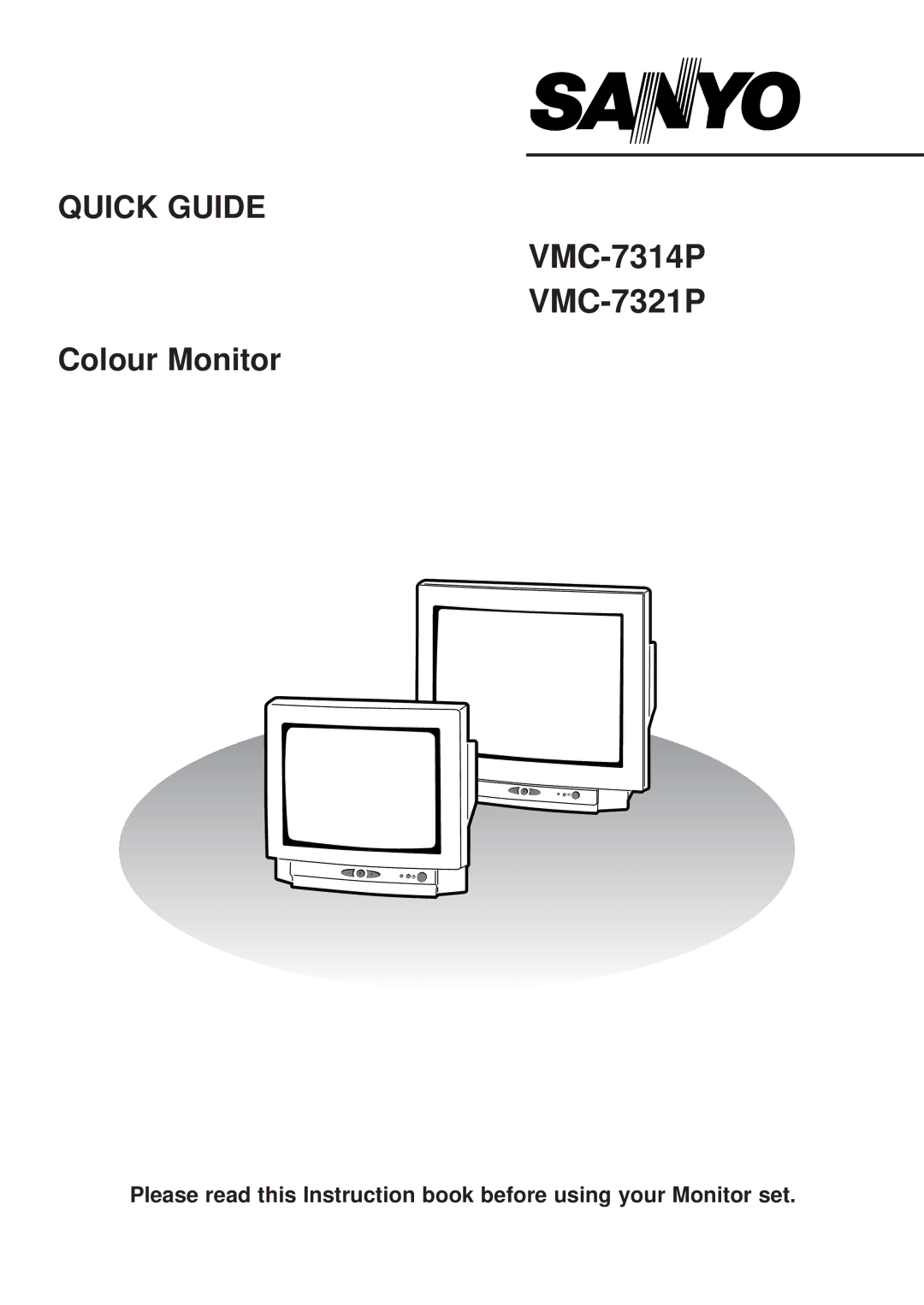 Sanyo manual VMC-7314P VMC-7321P 