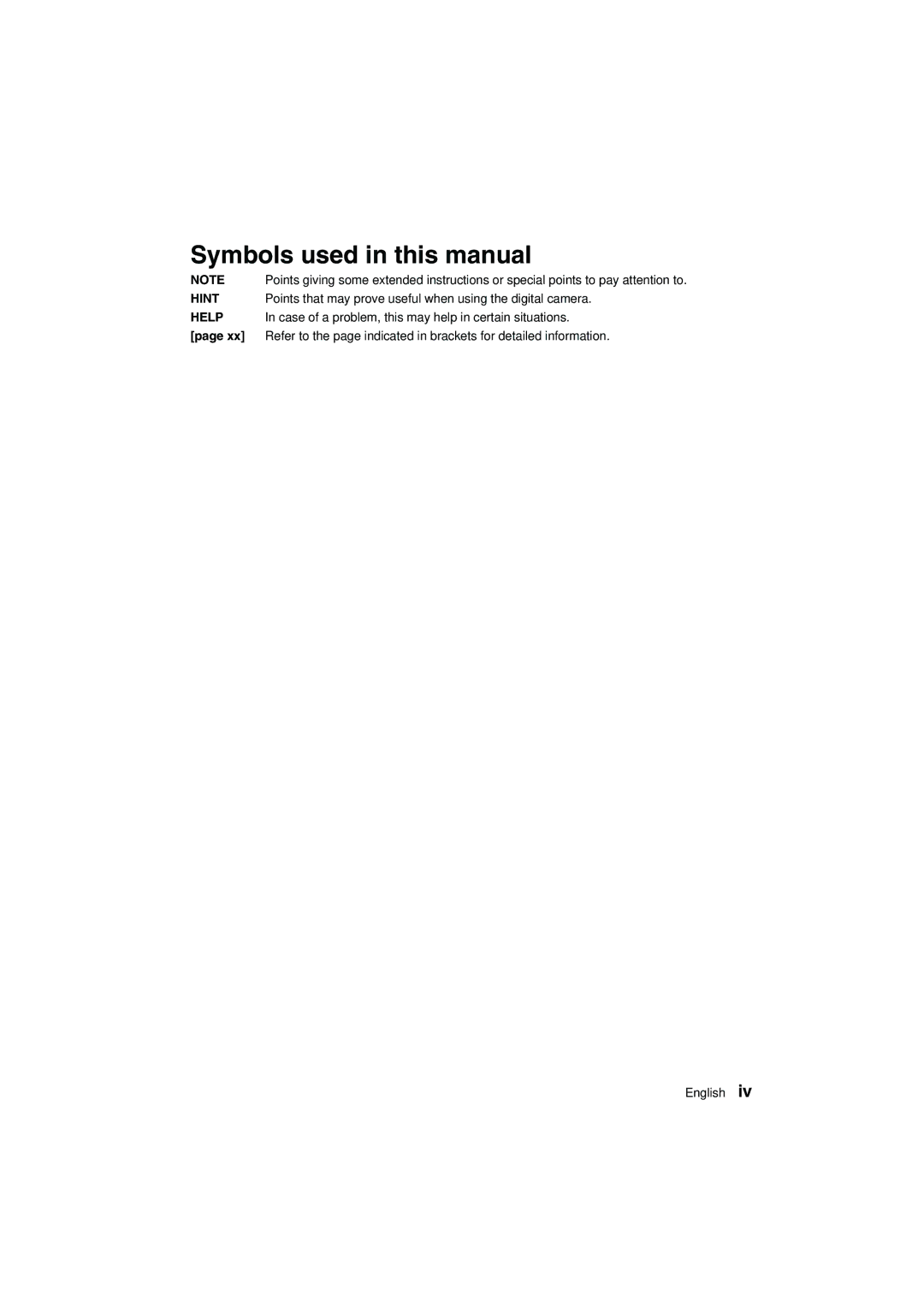 Sanyo VPC-AZ1E instruction manual Symbols used in this manual 