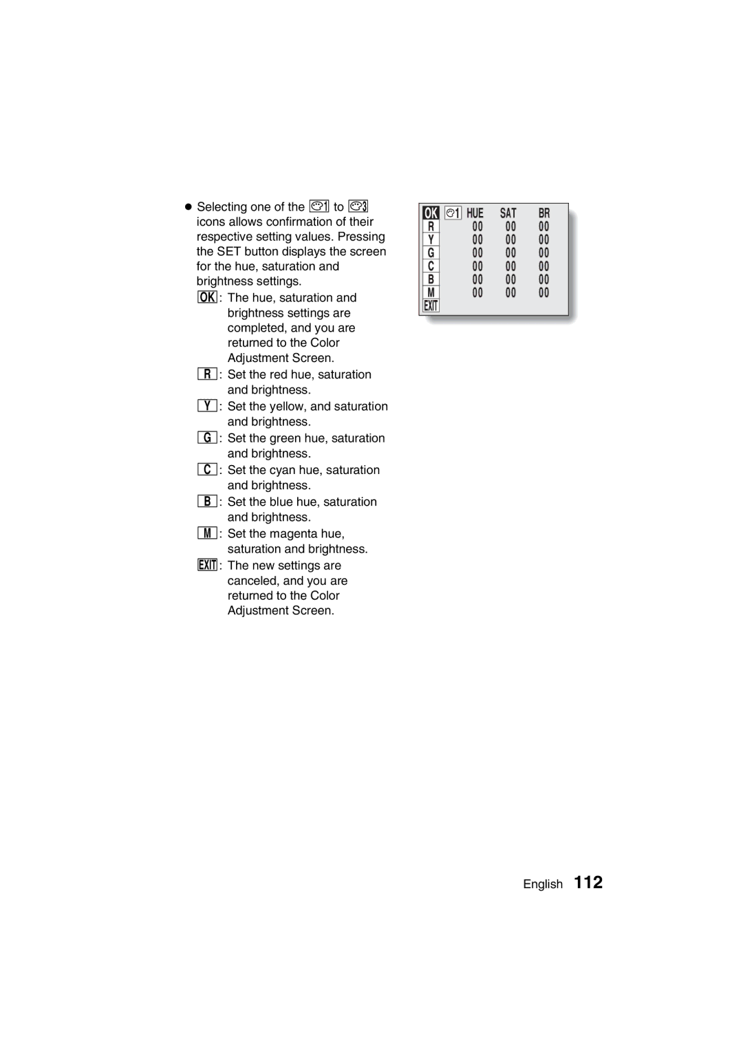 Sanyo VPC-AZ3 EX instruction manual Sat 