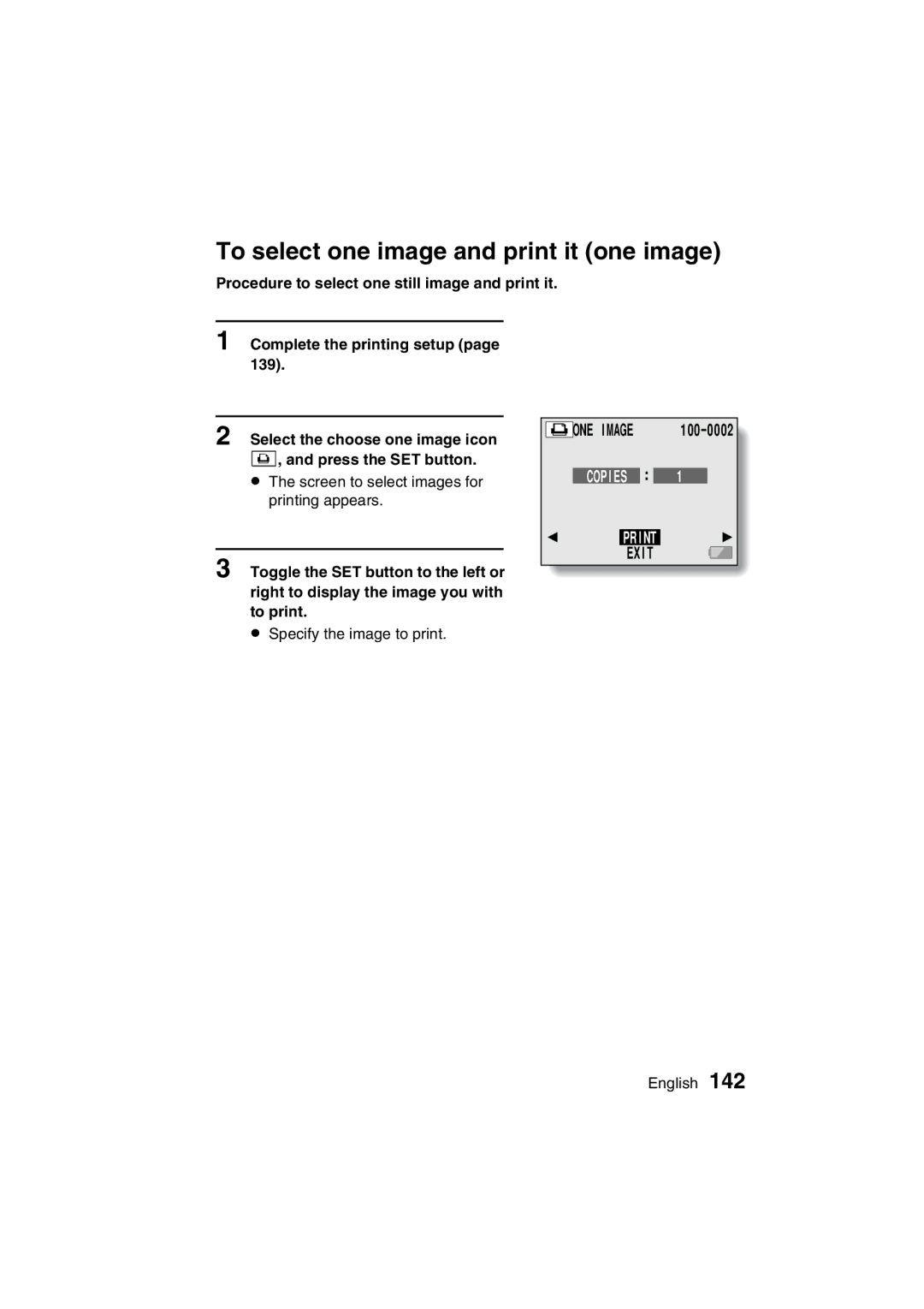 Sanyo VPC-C1EX instruction manual Print 