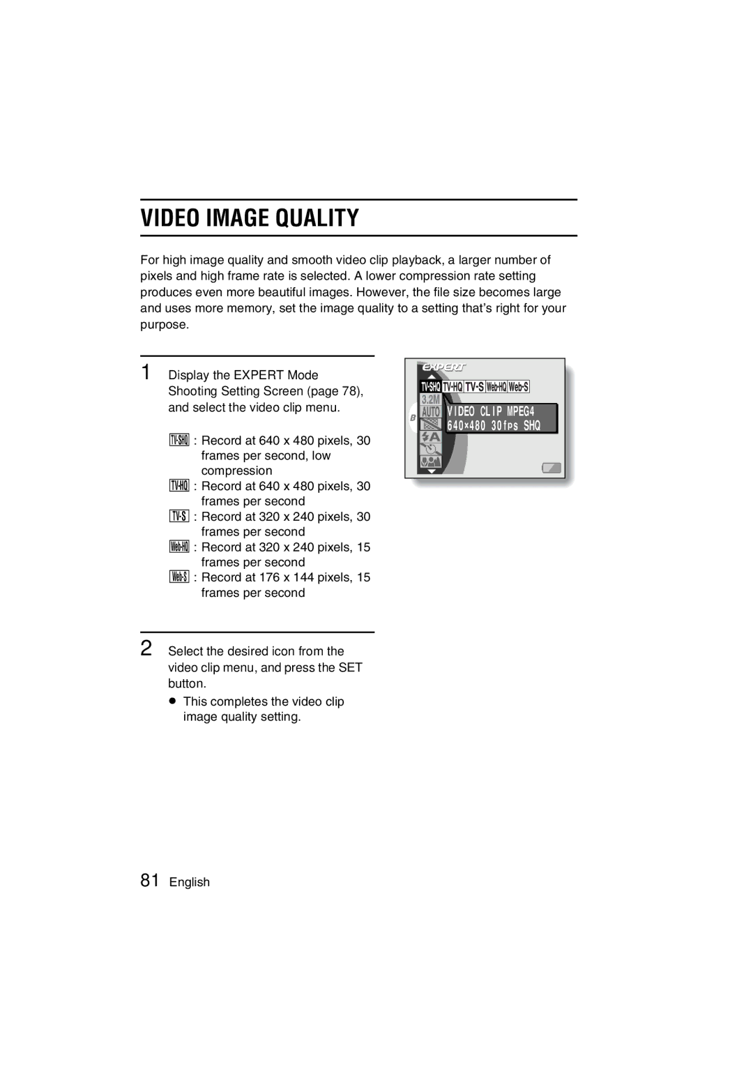 Sanyo VPC-C1EX instruction manual VIDEO5A5CPQDQQMIMAGE QUALITY!# 