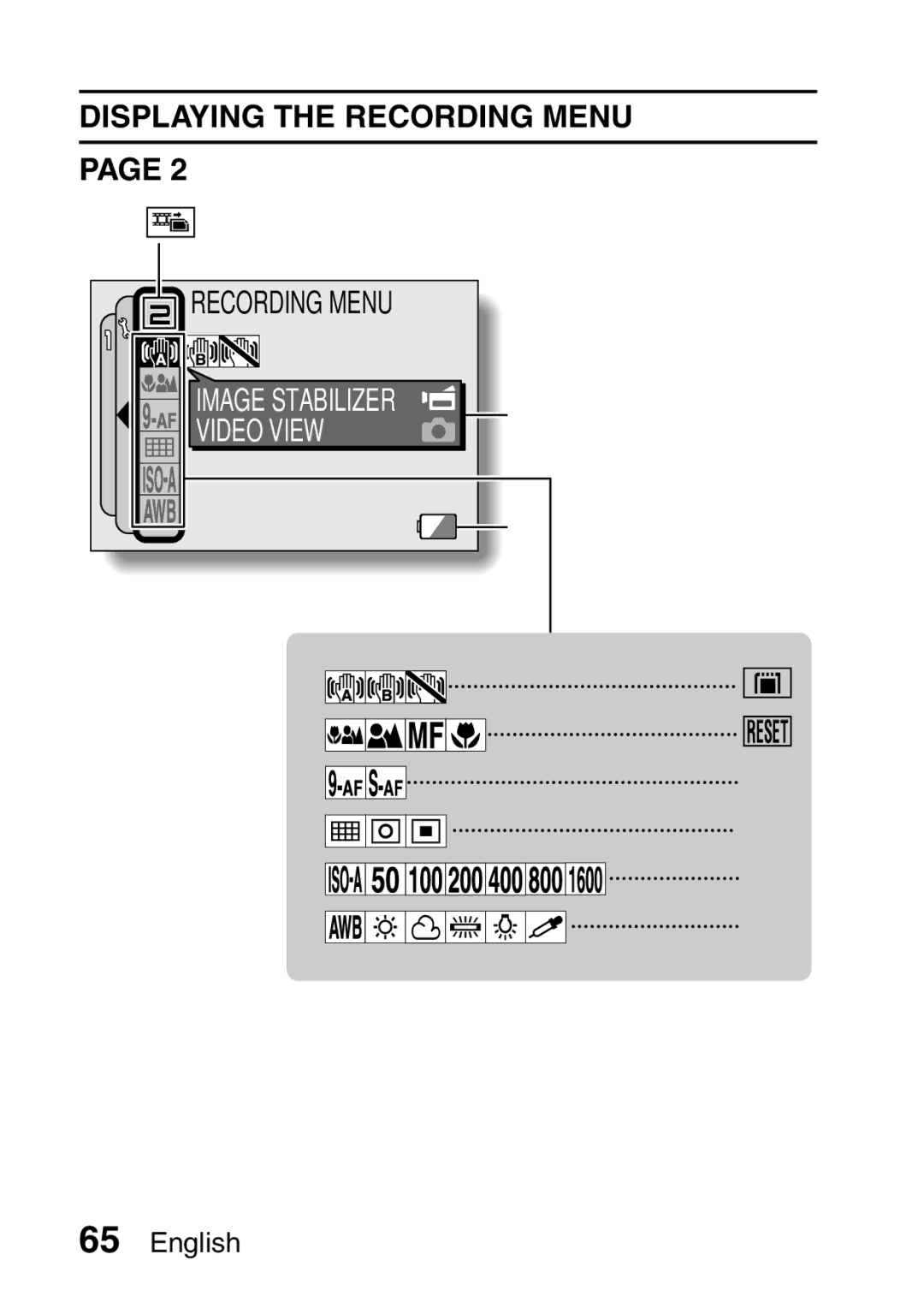 Sanyo VPC-CA65EX, VPC-CA65GX instruction manual Video View 